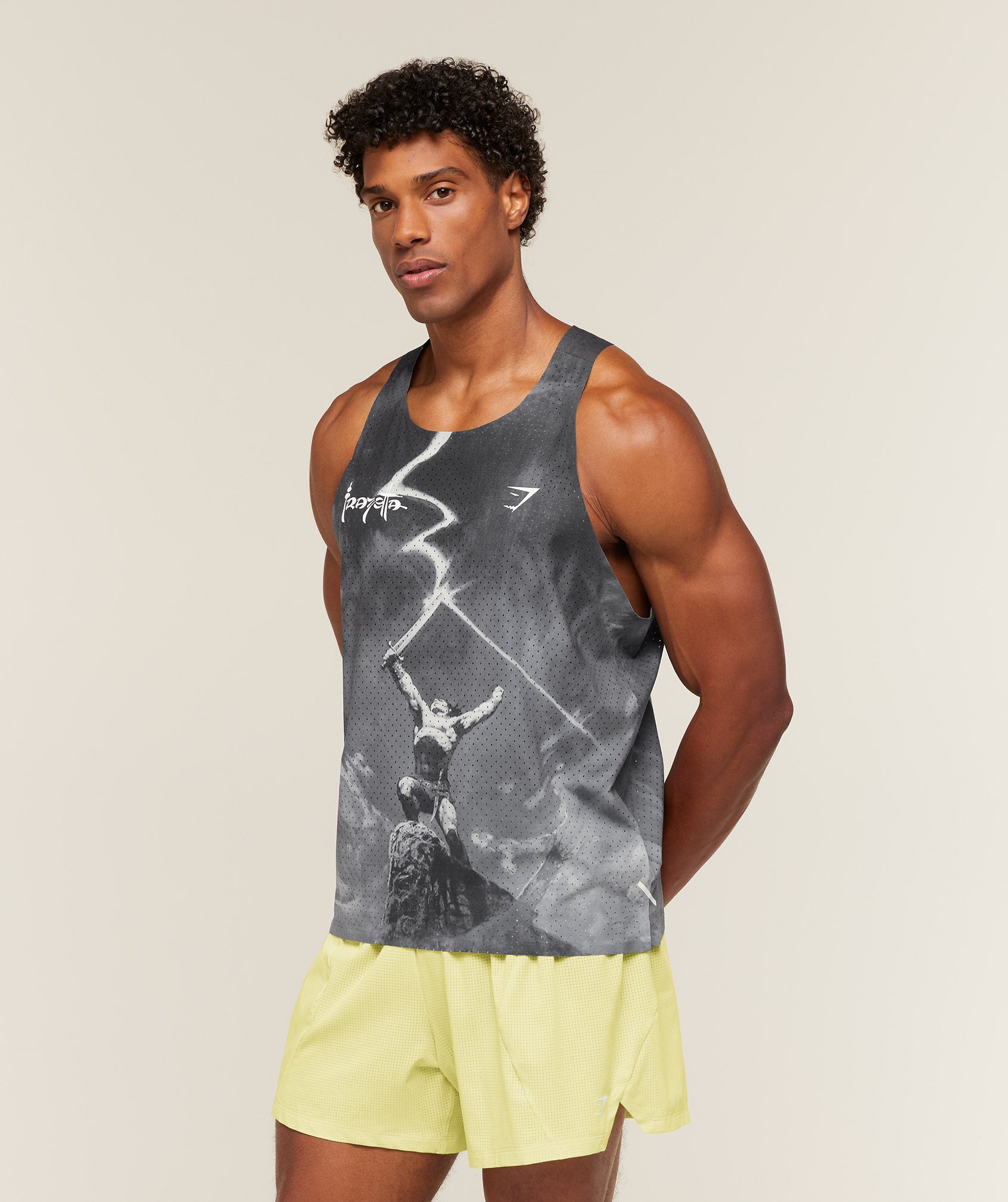 Gymshark x Frazetta x Run Club Tank 'Black'