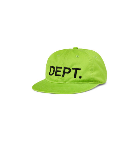 Gallery Dept. Logo Embroidered Cap 'Flo Green'