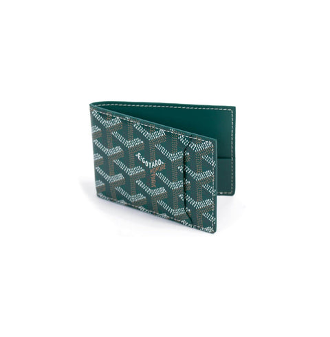 Goyard Slot Wallet Victoire Companion Goyardine Green