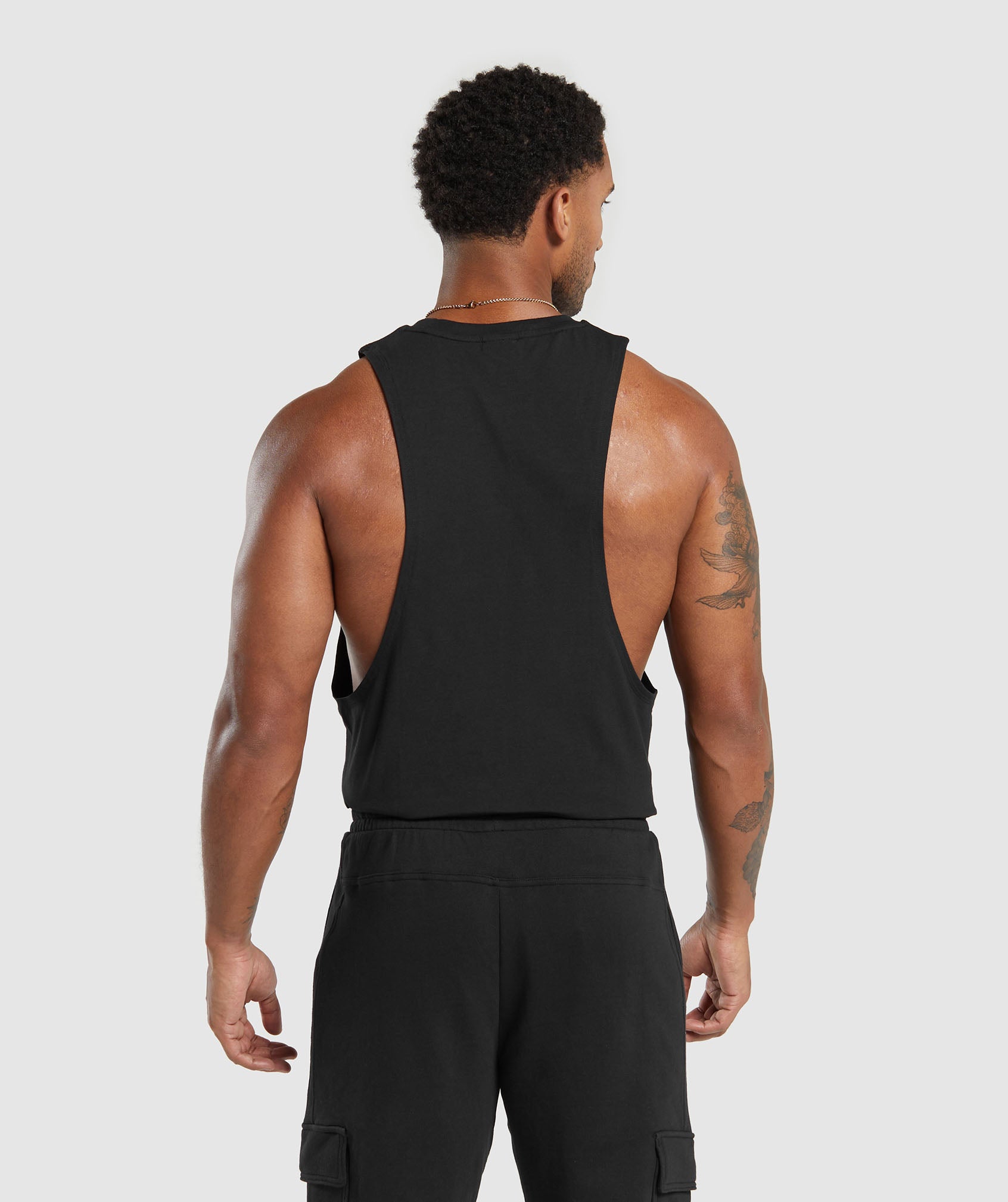 Gymshark Legacy Drop Arm Tank 'Black'