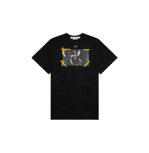 Off-White Diag ARR Carav Mercy Skat Black Tee