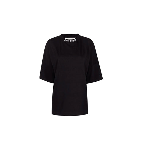 Palm Angels Classic Back Logo Oversized Black Tee