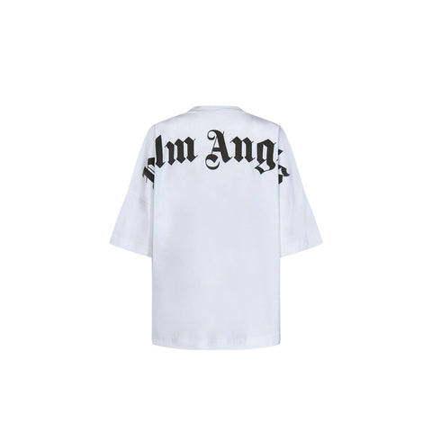 Palm Angels Classic Back Logo Oversized Black Tee