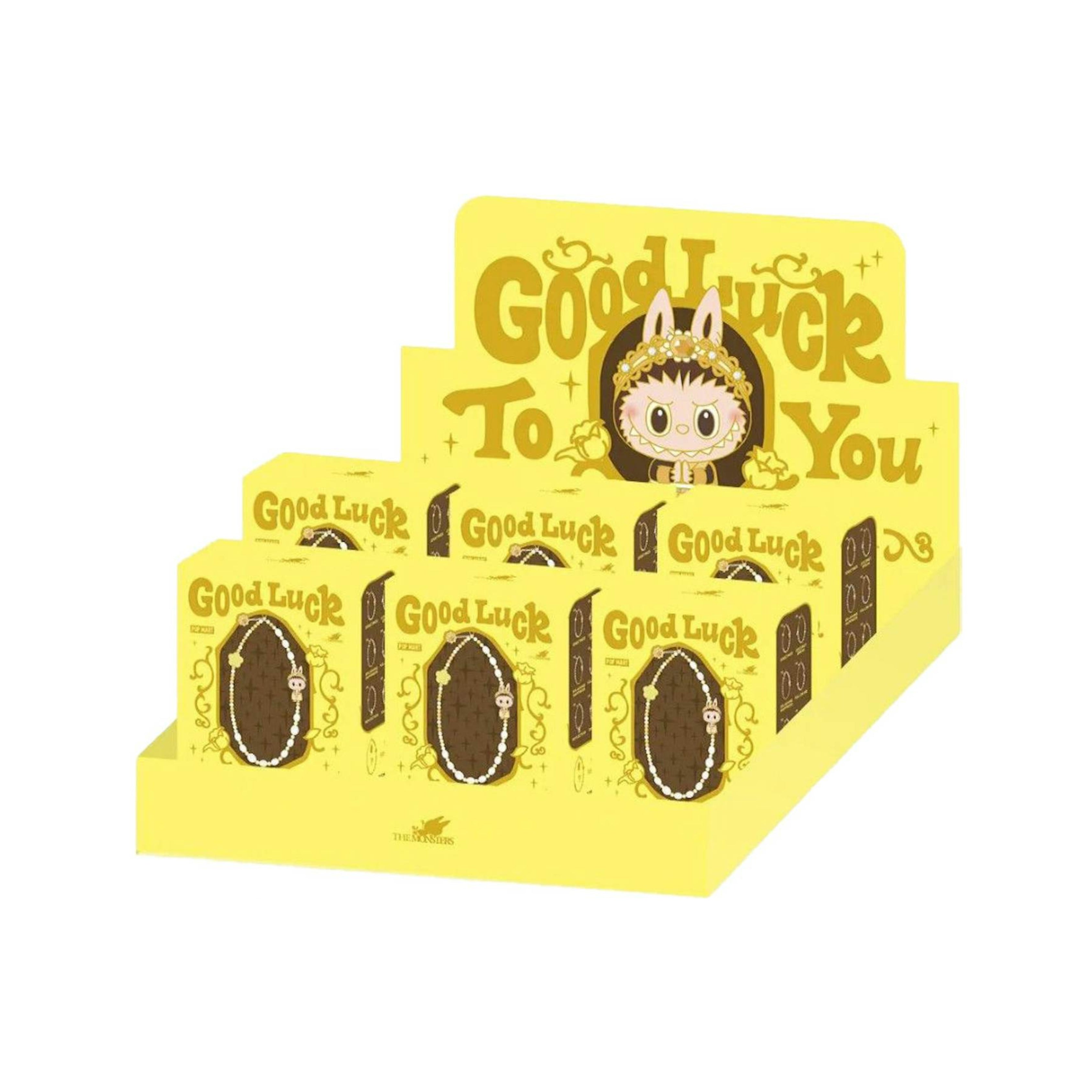 Pop Mart Labubu The Monsters Good Luck to You Phone Charm Sealed Case (6 Blind Box)