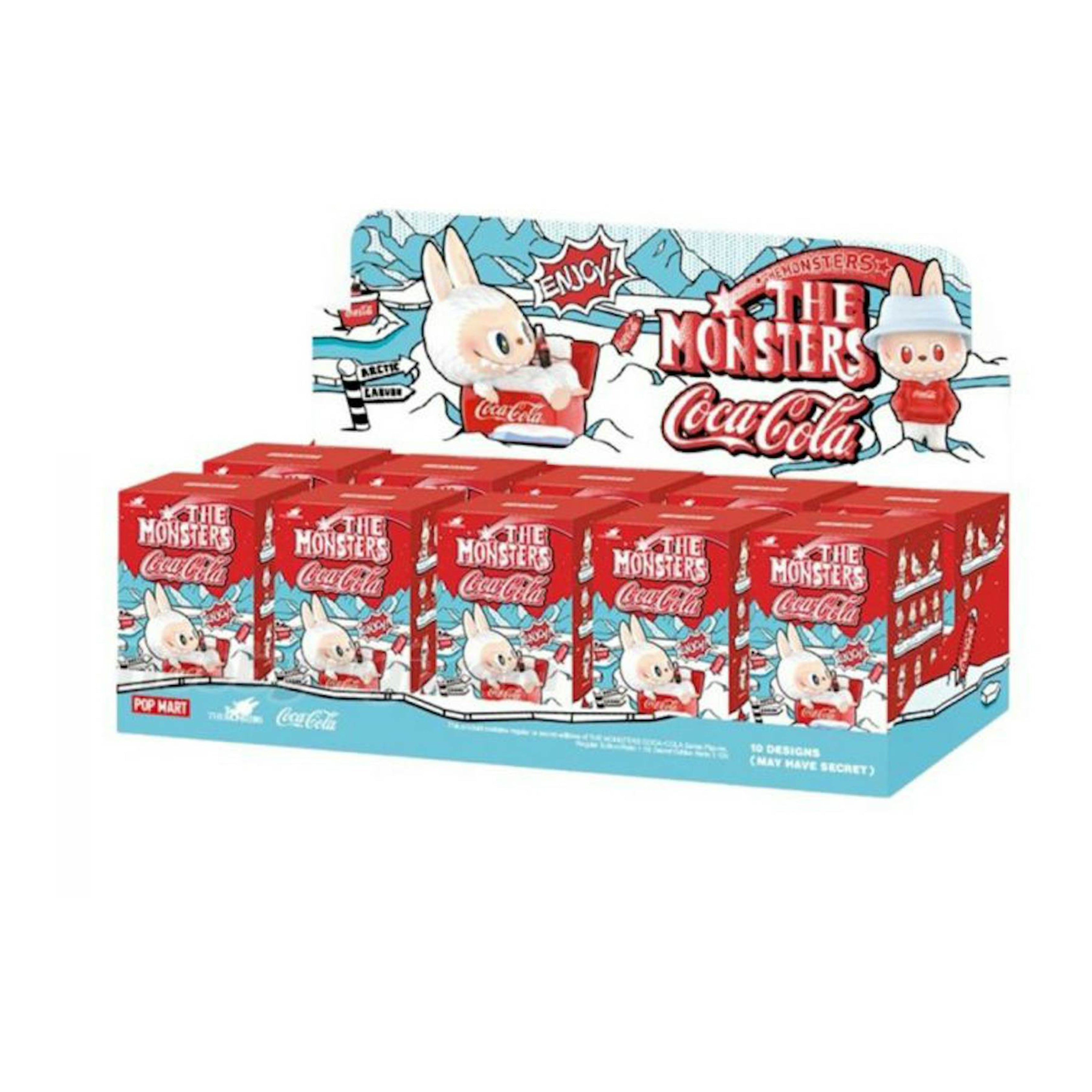 Pop Mart The Monsters Labubu Coca-Cola Series Sealed Case (10 Blind Box)