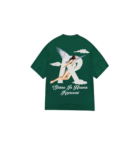 Represent Storms In Heaven T-shirt 'Racing Green'