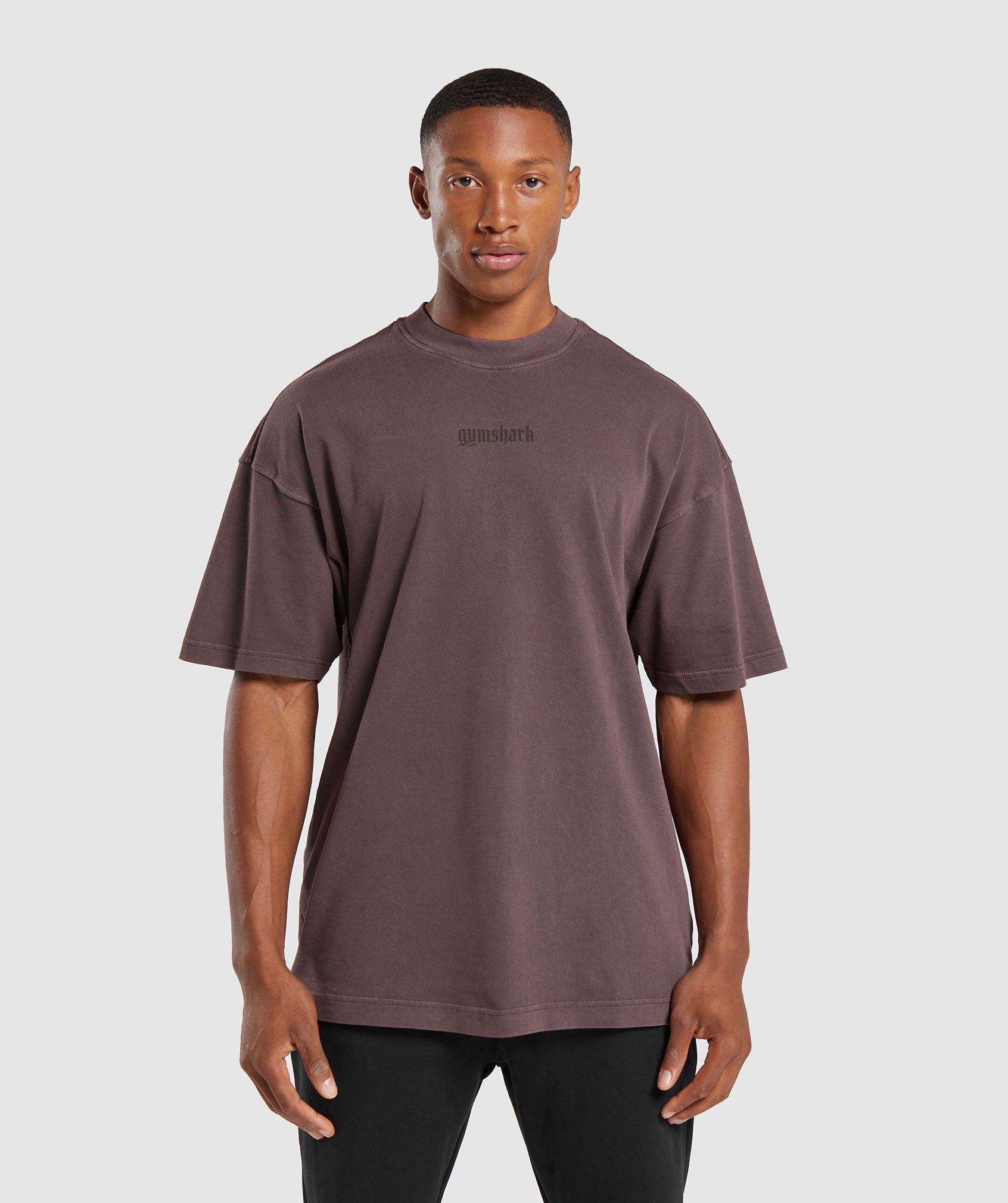 Gymshark Heavyweight T-Shirt 'Cocoa Brown'