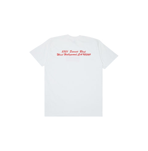 SUPREME WEST HOLLYWOOD BOX LOGO "WHITE"