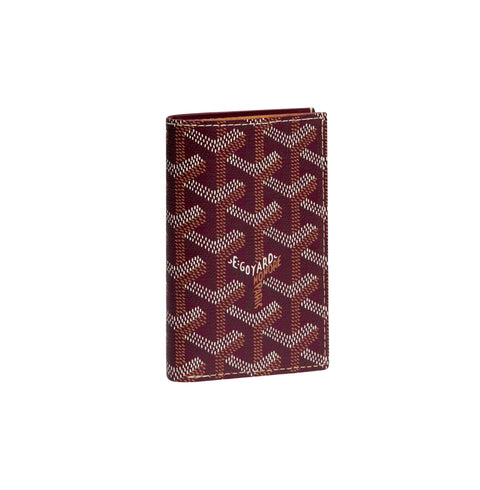 Saint-Pierre Card Wallet-Burgundy