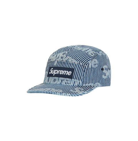 Supreme Denim Camp Cap 'Stripe'