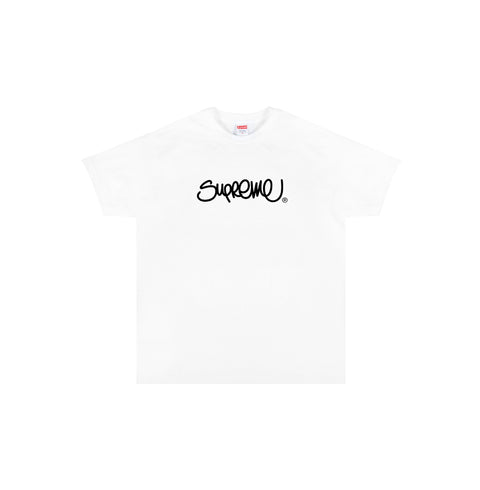 Supreme Handstyle Tee 'White'