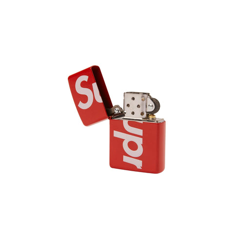 Supreme Logo Zippo Red