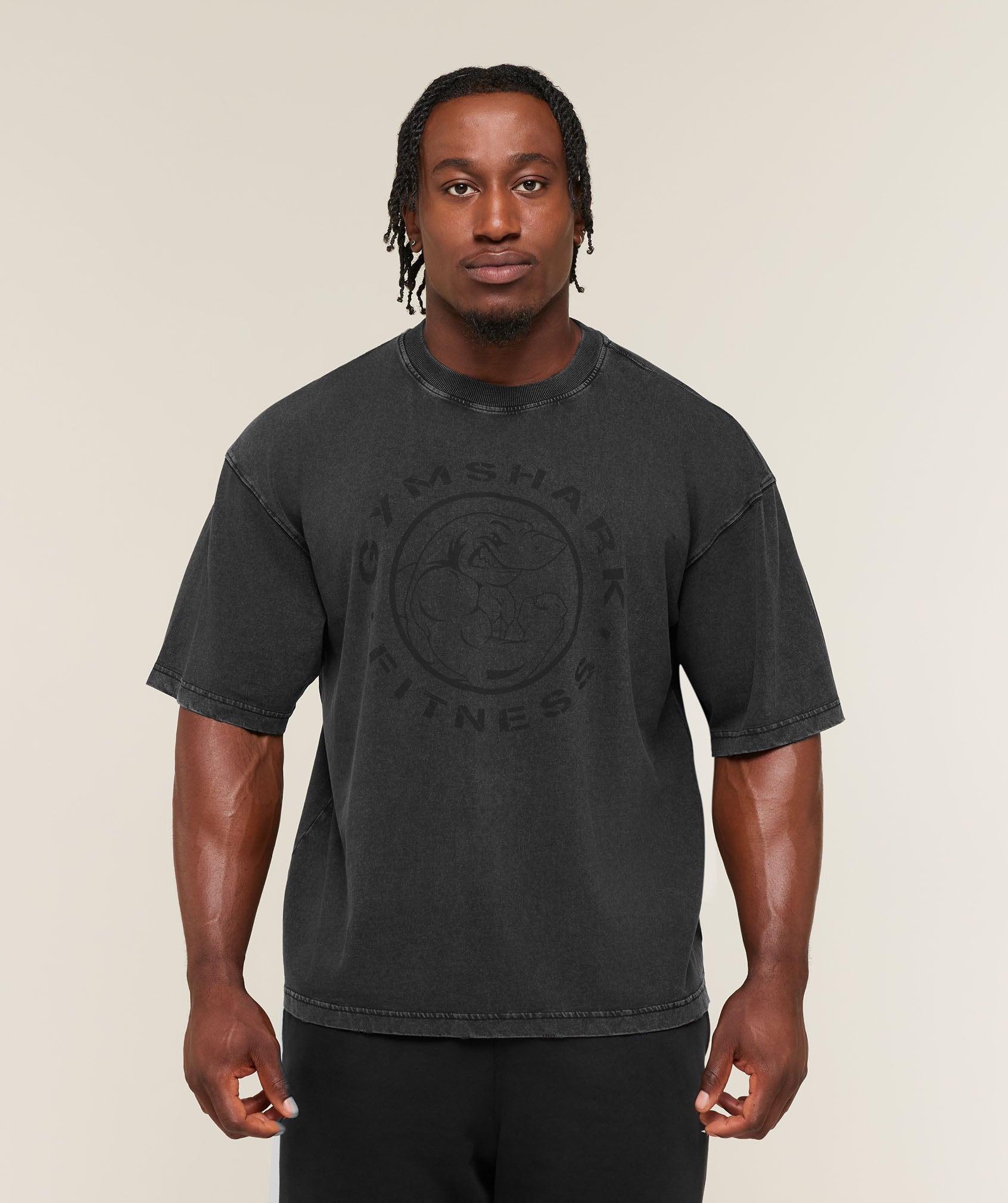 Gymshark Vintage Legacy T-Shirt 'Black Wash'