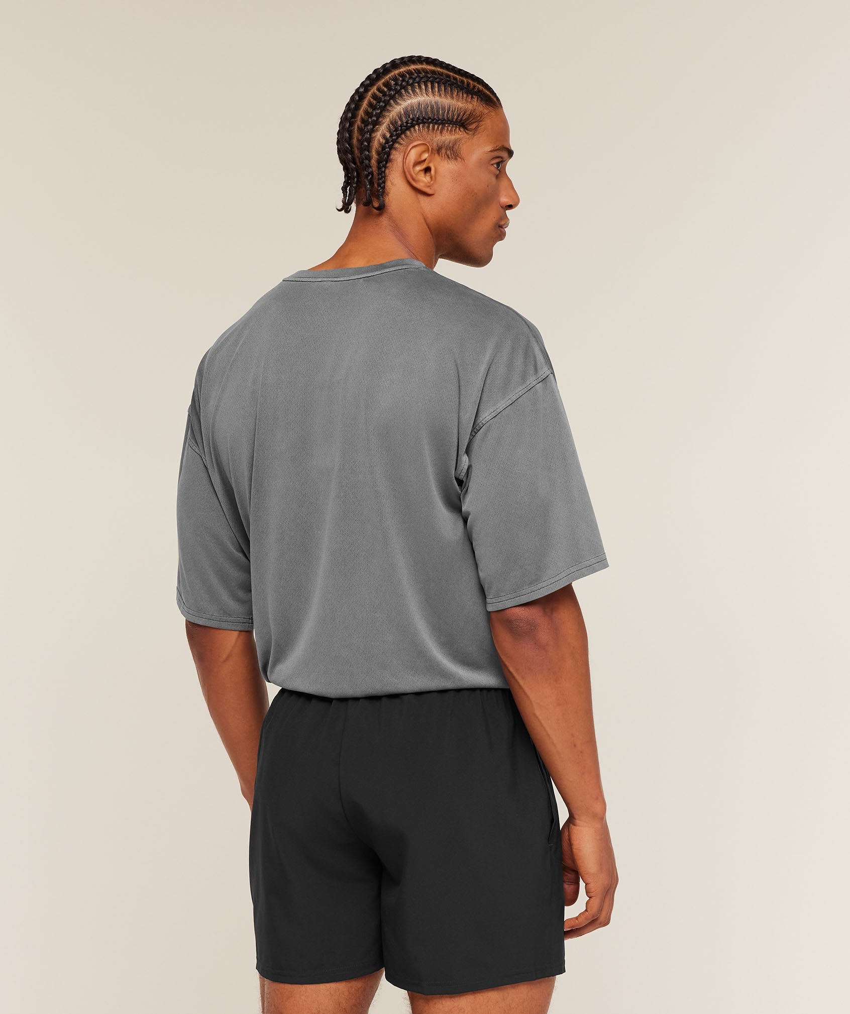 Gymshark Washed Pastels T-Shirt 'Black Wash'
