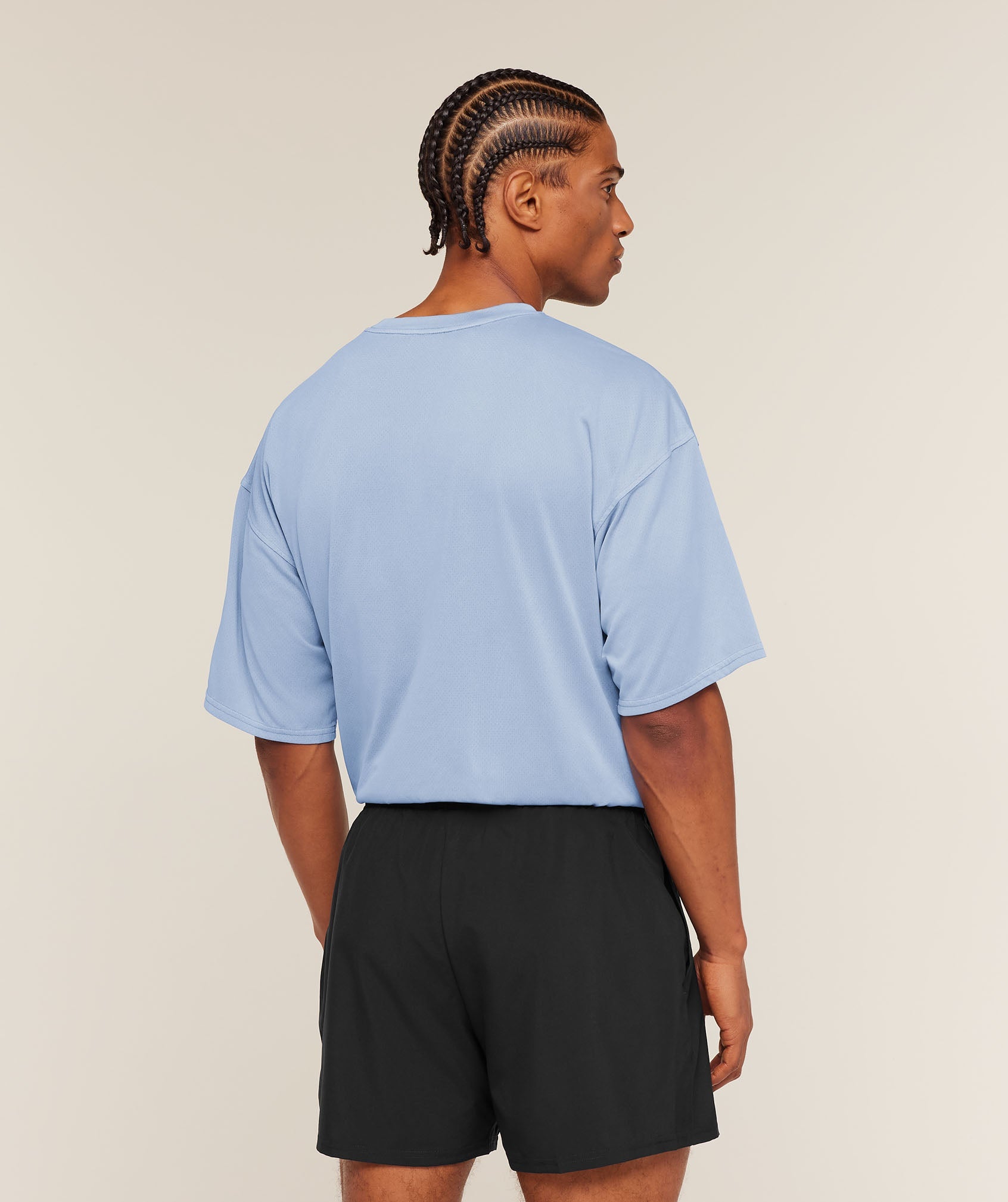 Gymshark Washed Pastels T-Shirt 'Steady Purple Wash'