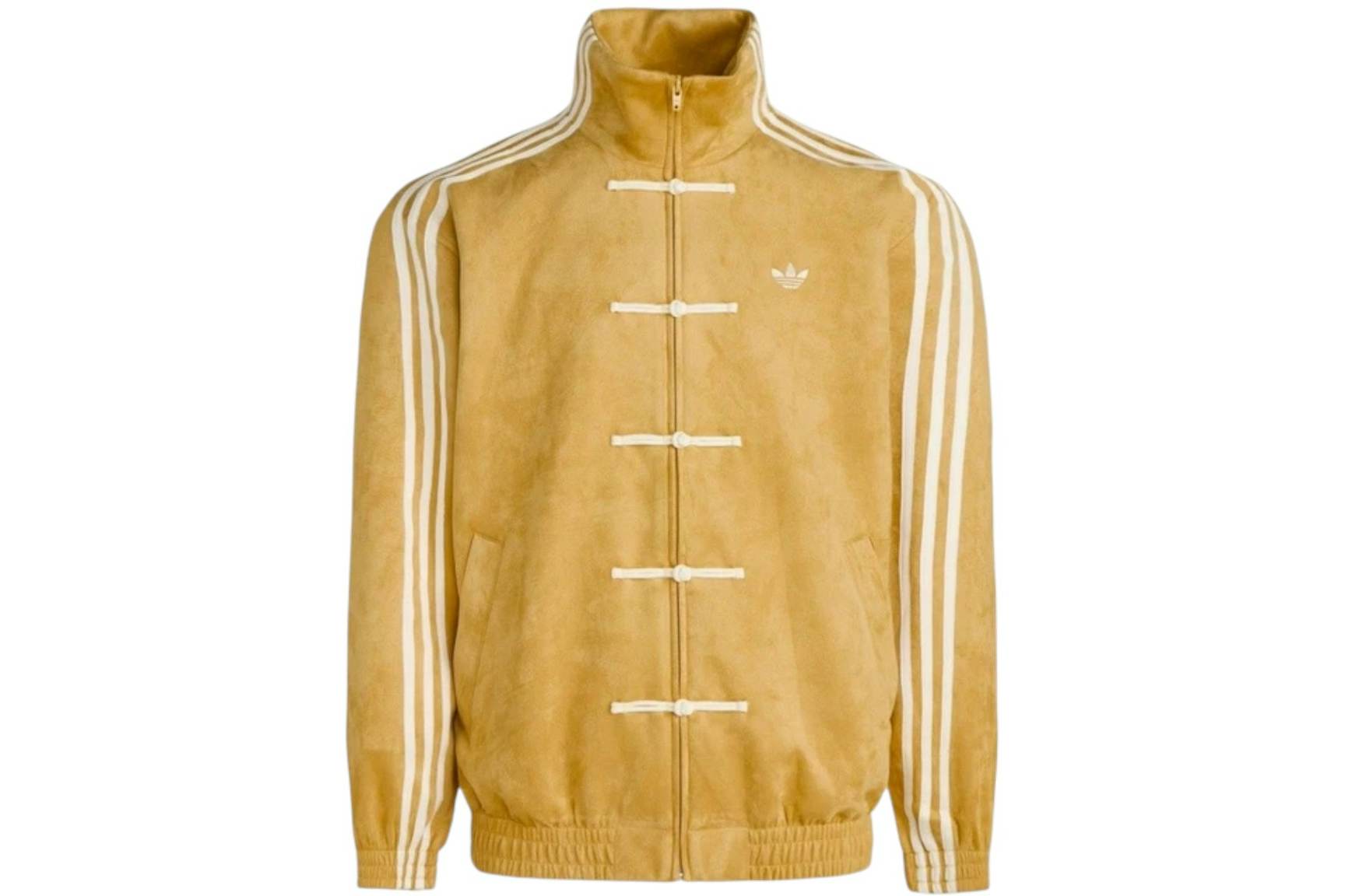 Adidas CTT Chinese Track Top 3.1 Gender Neutral Jacket (Asia Sizing) 'Oat'