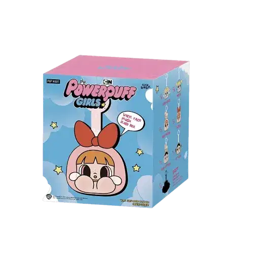 Pop Mart CryBaby x Powerpuff Girls Series Vinyl Face Plush Sealed Case (pack of 1)