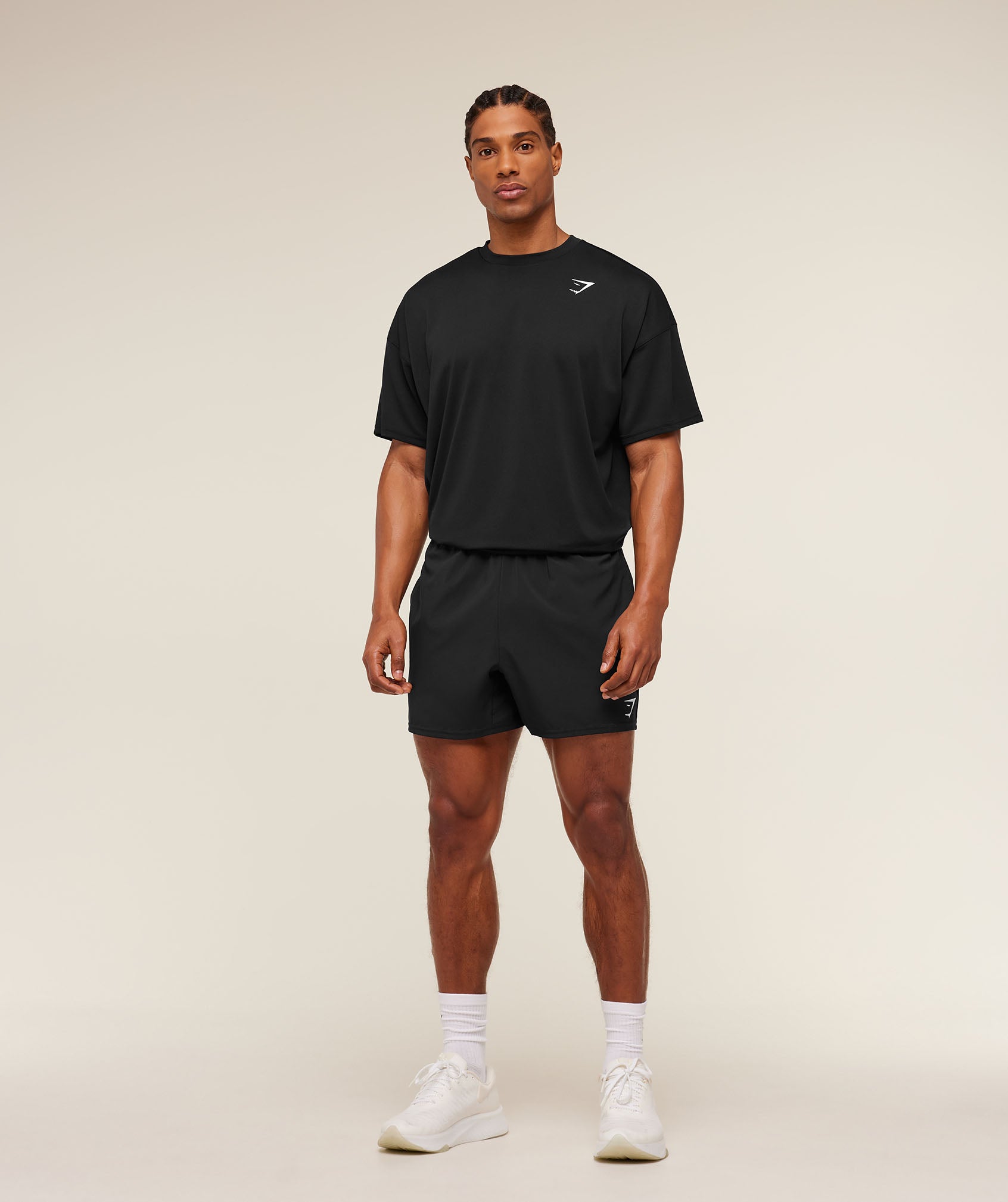 Gymshark Arrival Oversized T-Shirt 'Black'