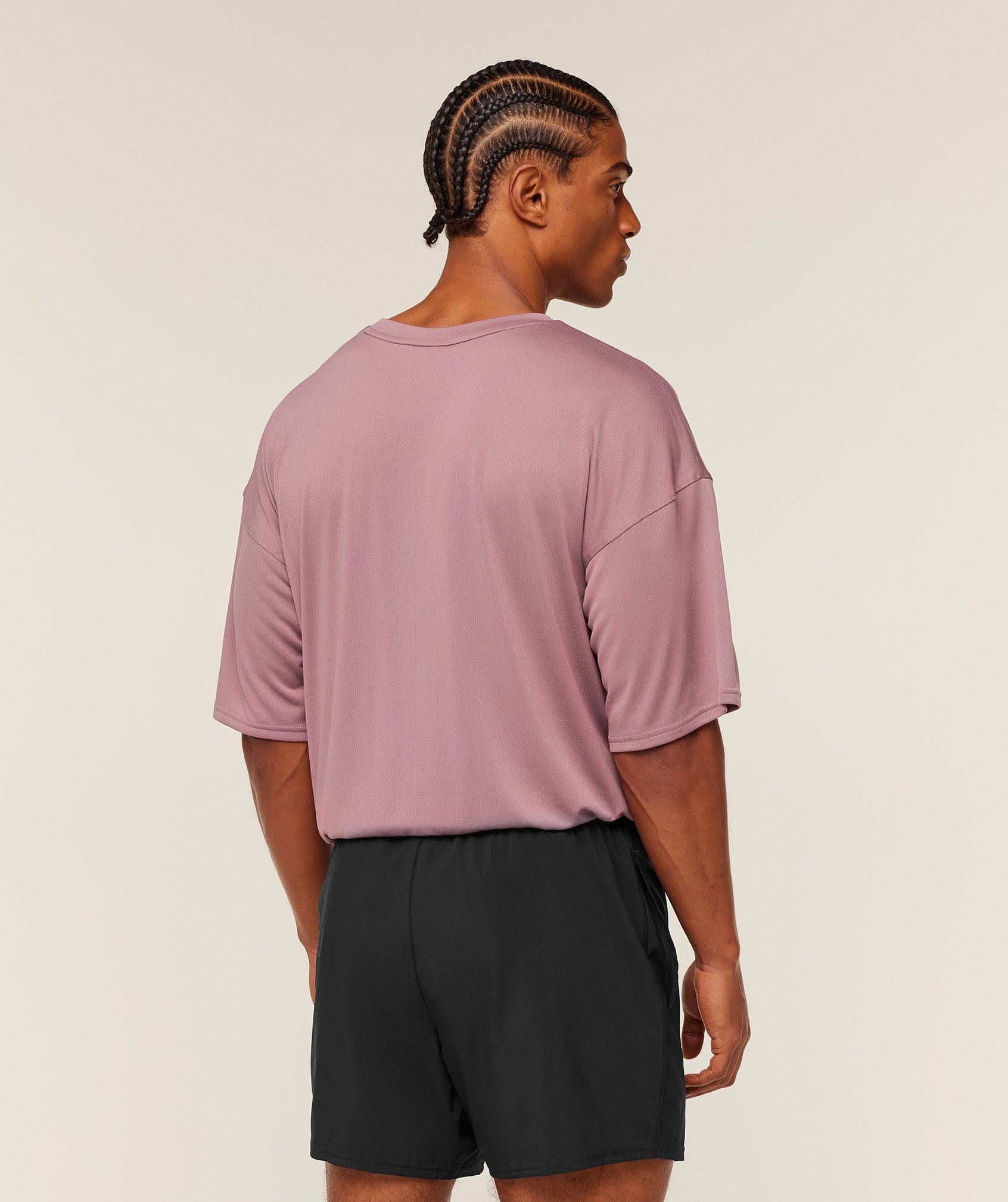 Gymshark Arrival Oversized T-Shirt 'Calm Pink'