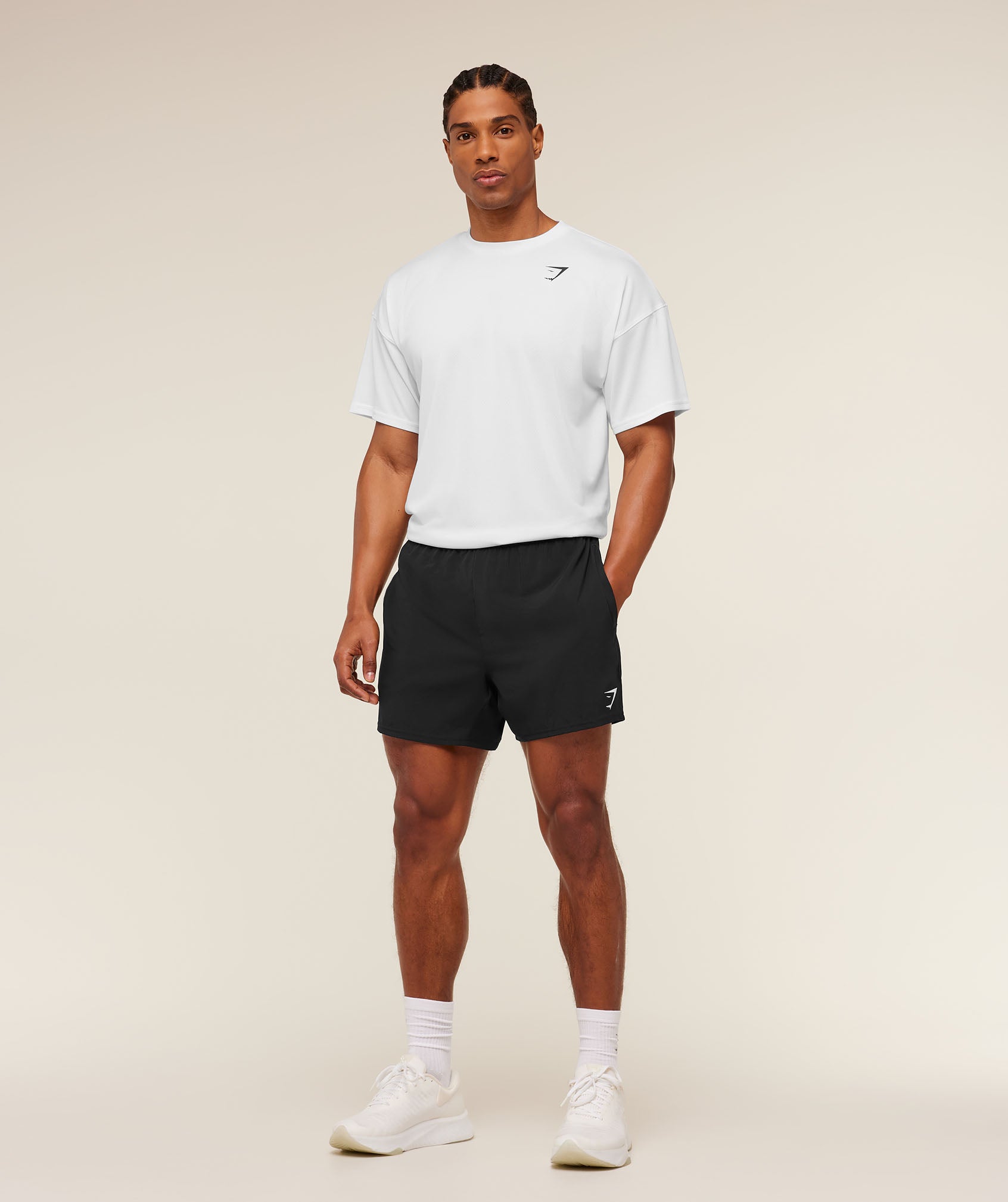 Gymshark Arrival Oversized T-Shirt 'White'