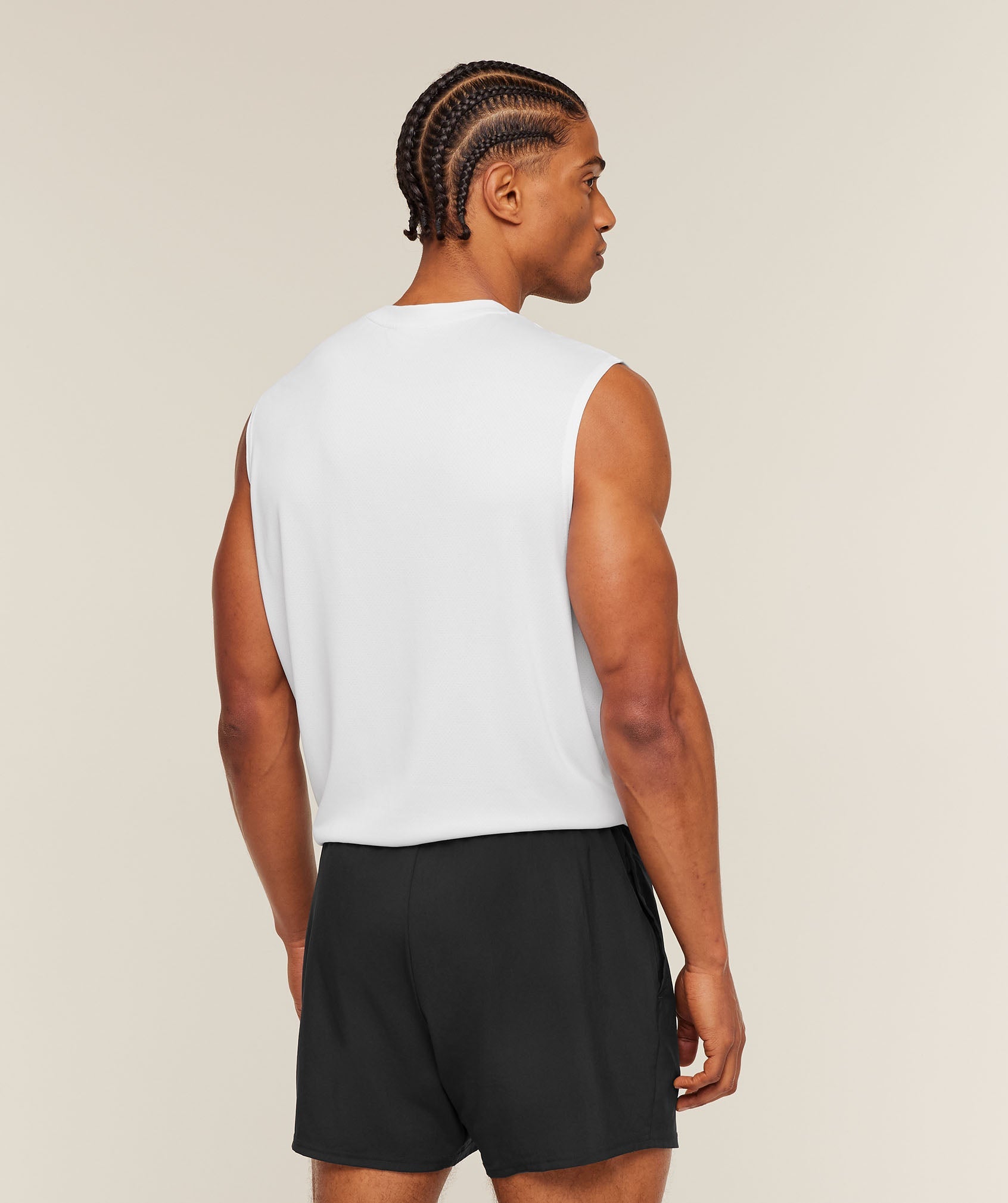 Gymshark Arrival Oversized Tank 'White'