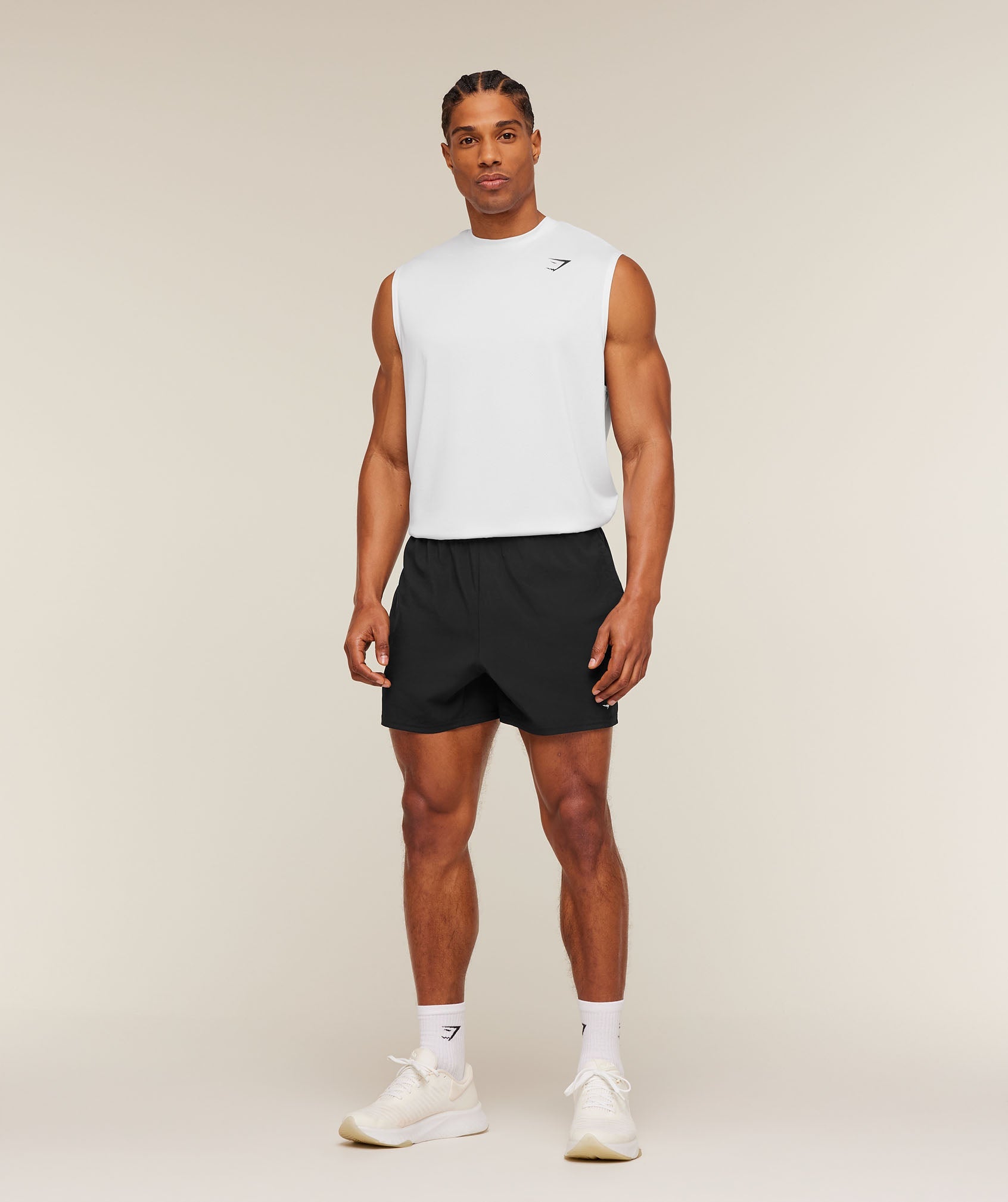Gymshark Arrival Oversized Tank 'White'