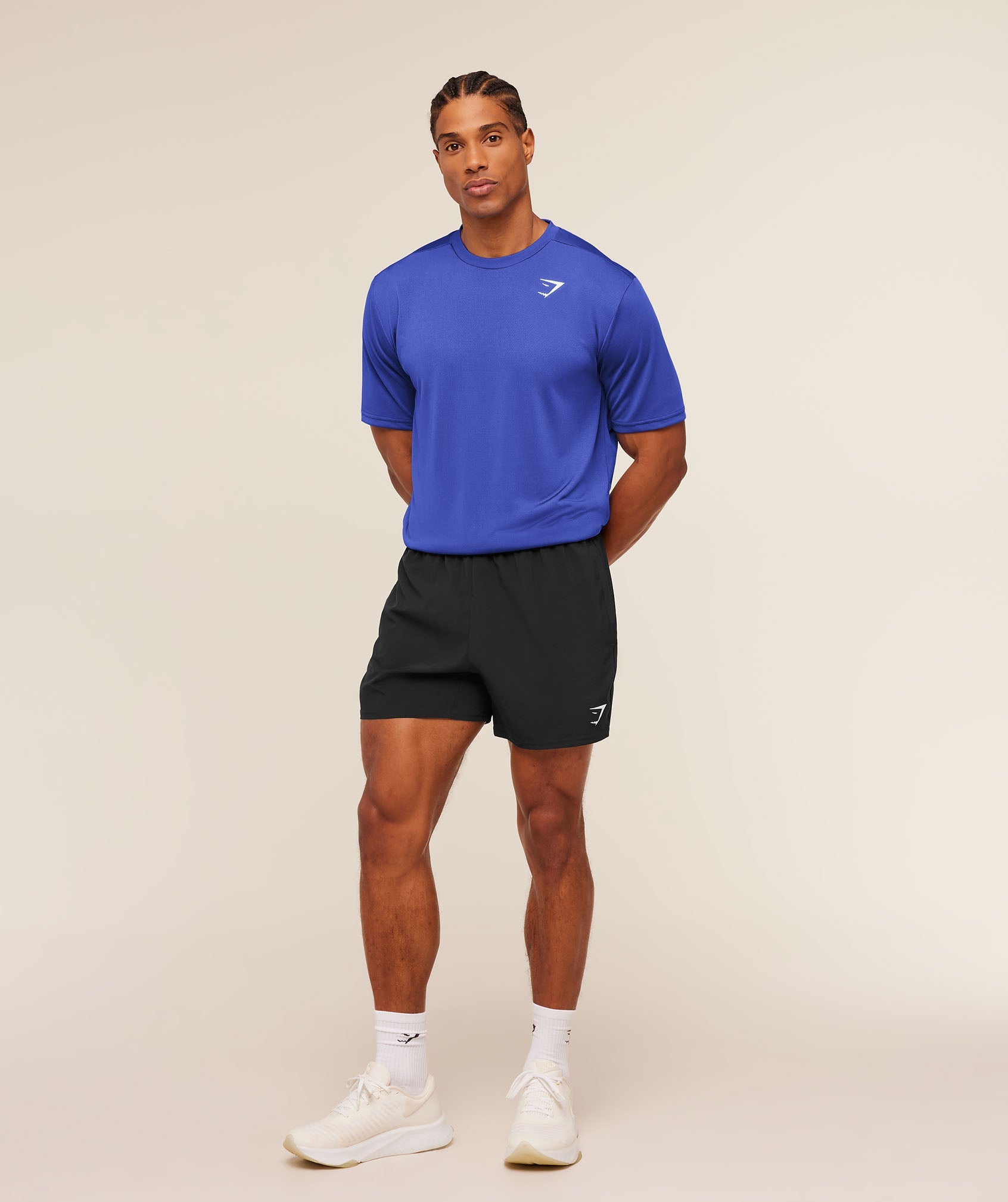 Gymshark Arrival T-Shirt 'Force Blue'