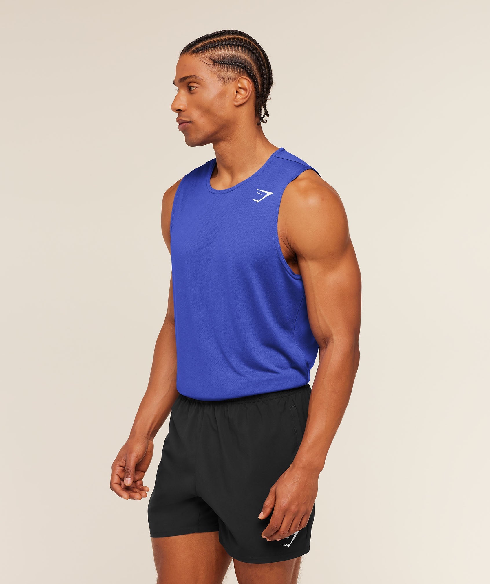 Gymshark Arrival Tank 'Force Blue'
