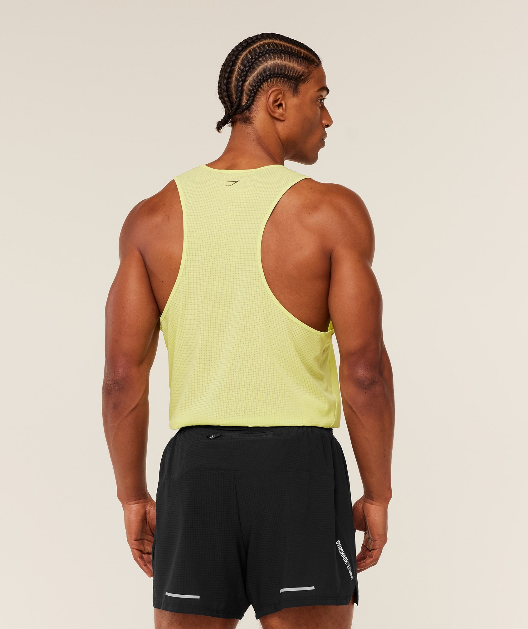 Gymshark Running Tank 'Sorbet Yellow'