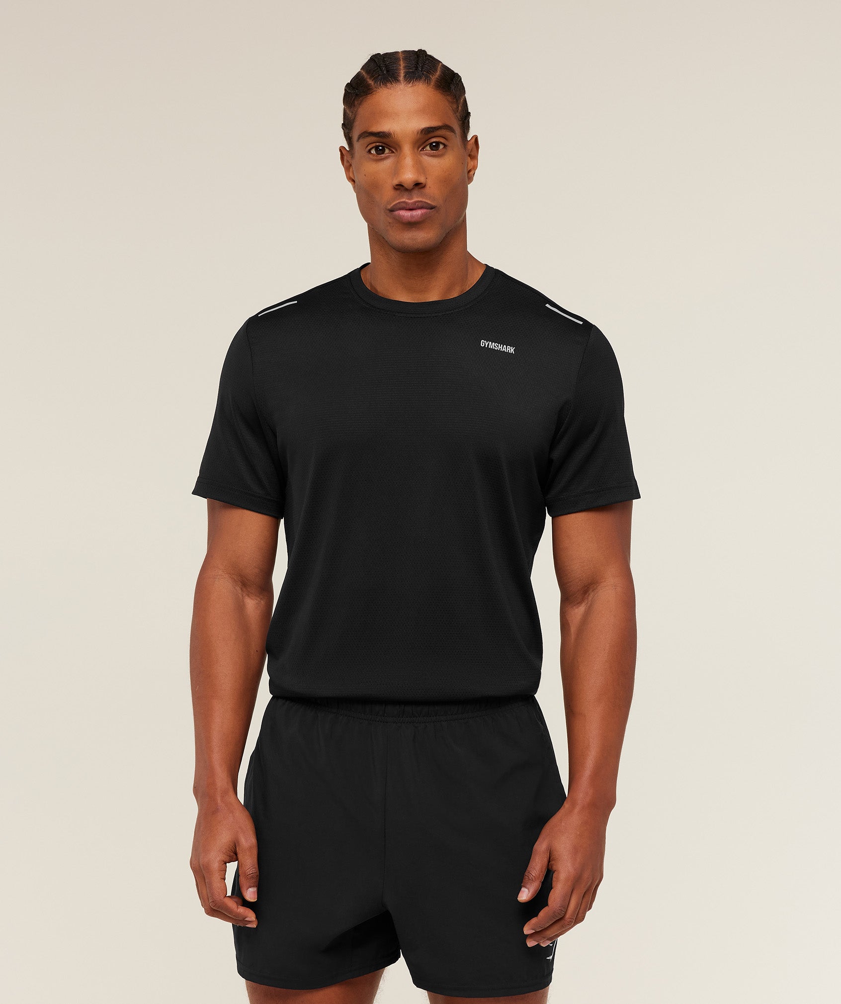 Gymshark Built For More T-Shirt 'GS Black'