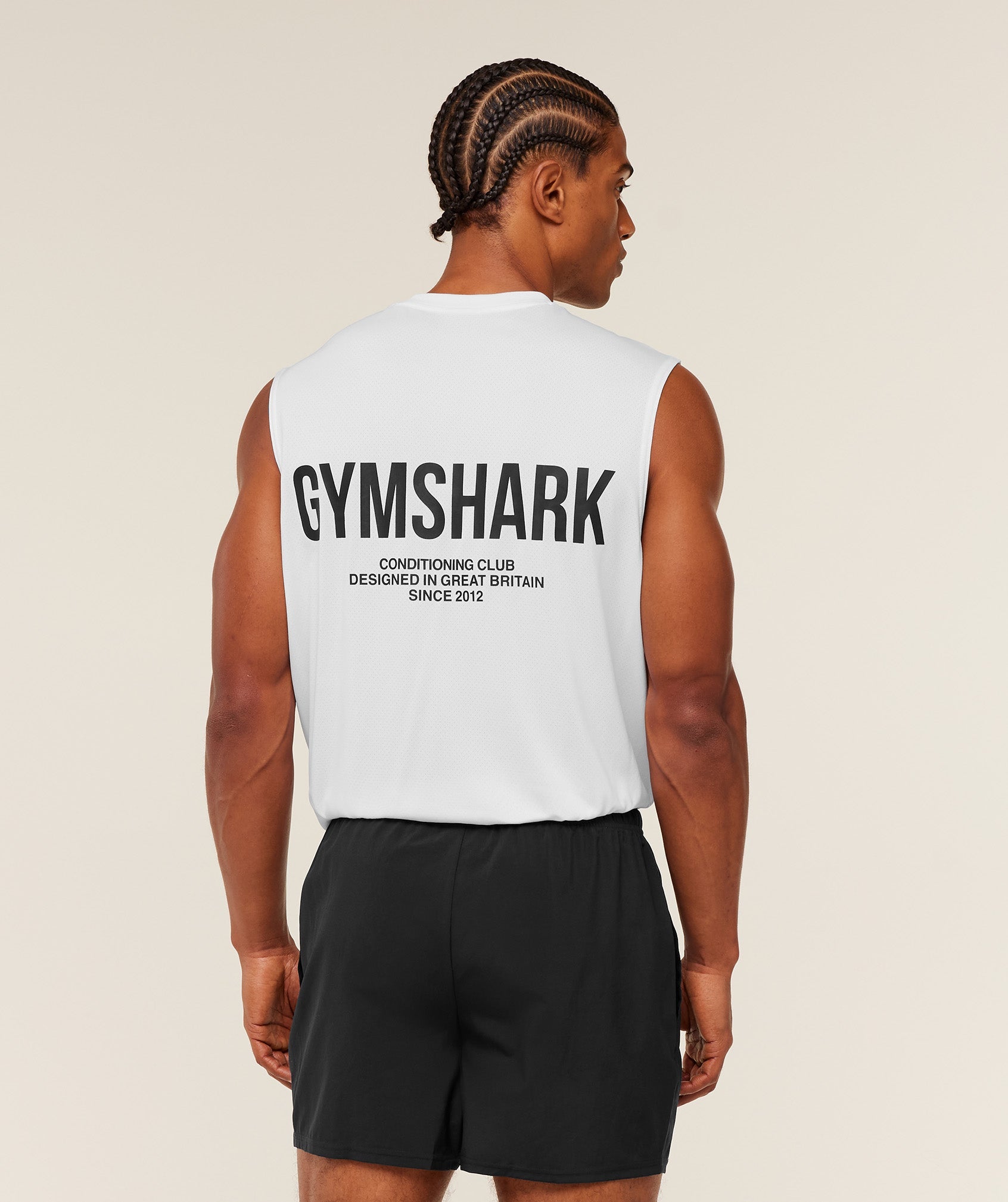 Gymshark Conditioning Club Tank 'White'