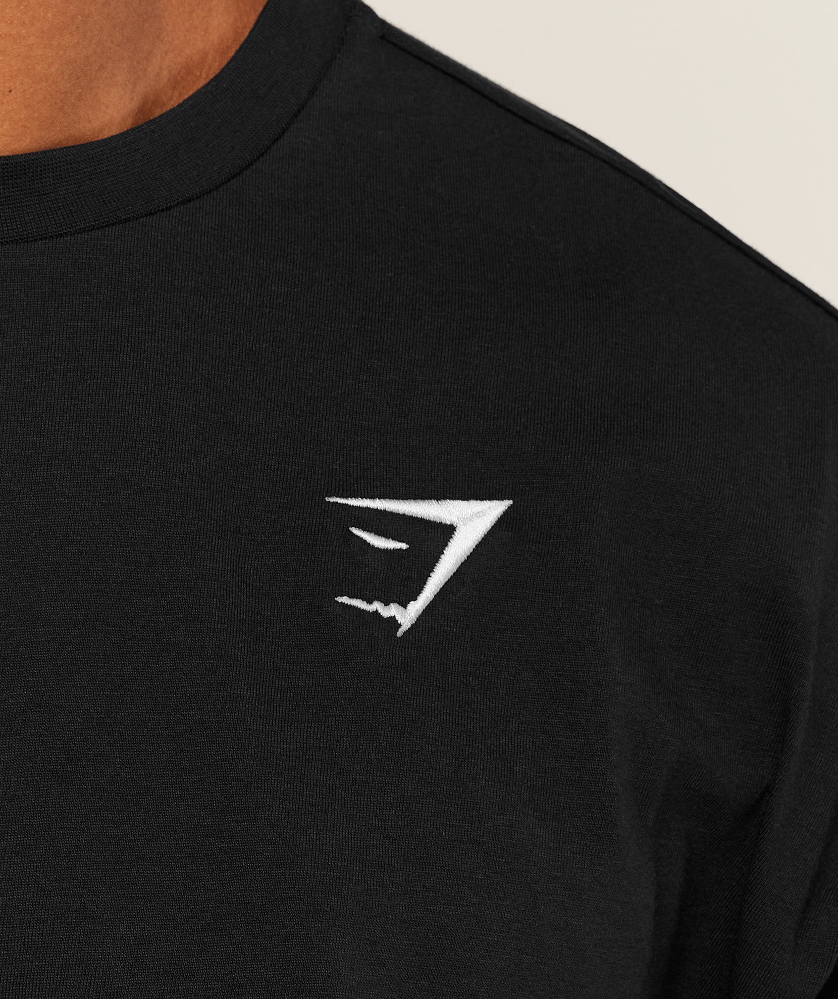 Gymshark Crest Oversized T-Shirt 'GS Black'