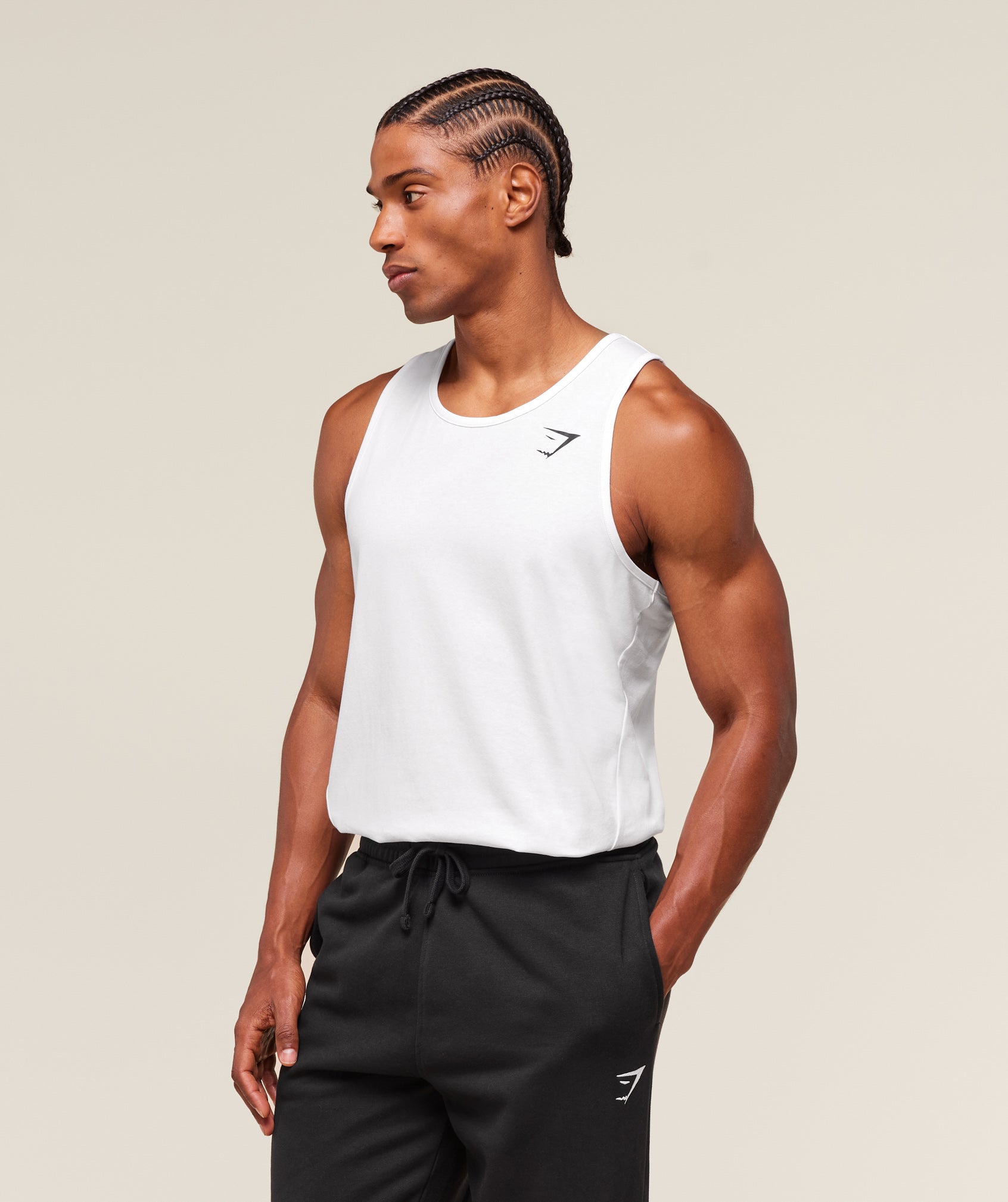 Gymshark Critical Tank 'White'