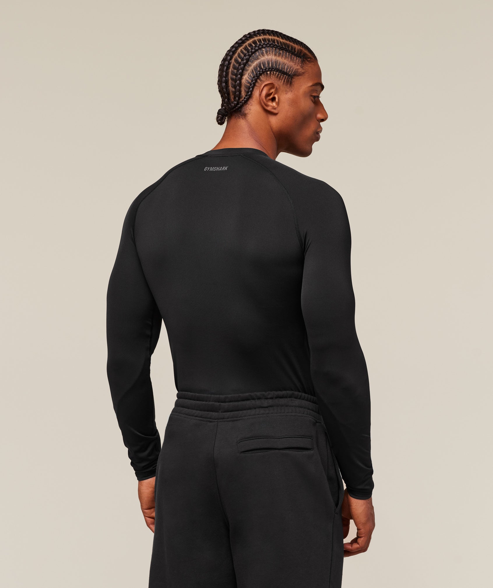 Gymshark Element Baselayer Long Sleeve T-Shirt 'Black'