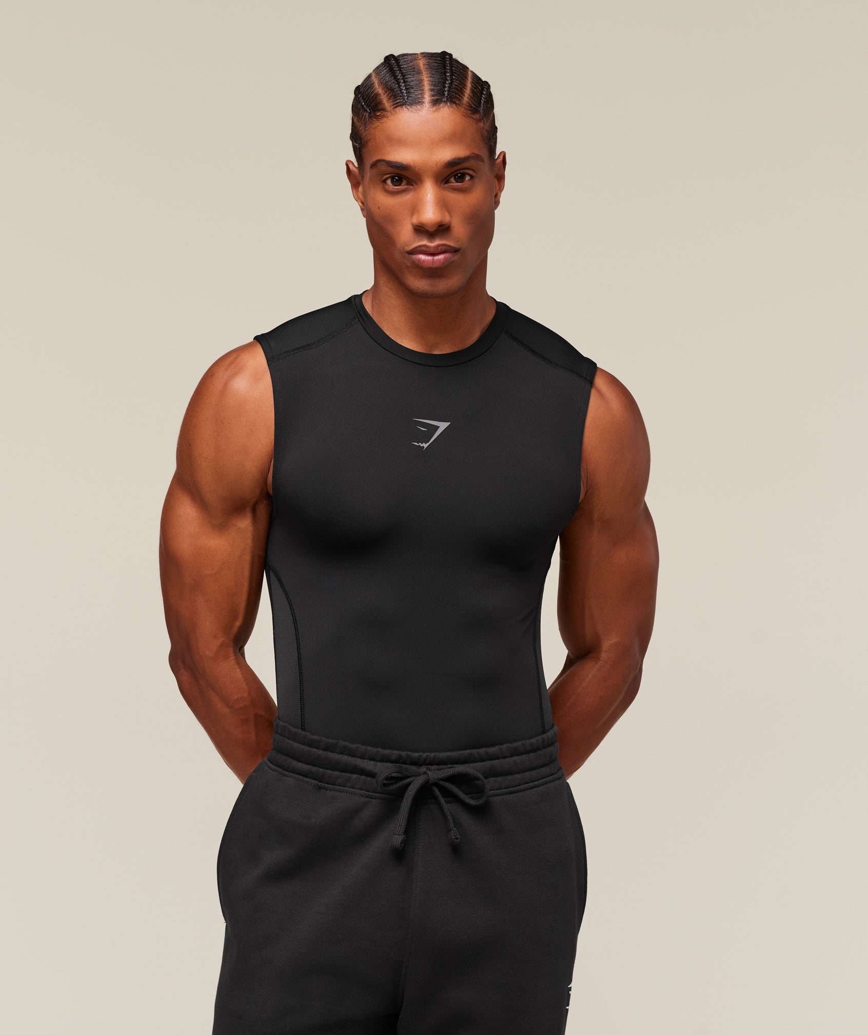 Gymshark Element Tank 'Black'