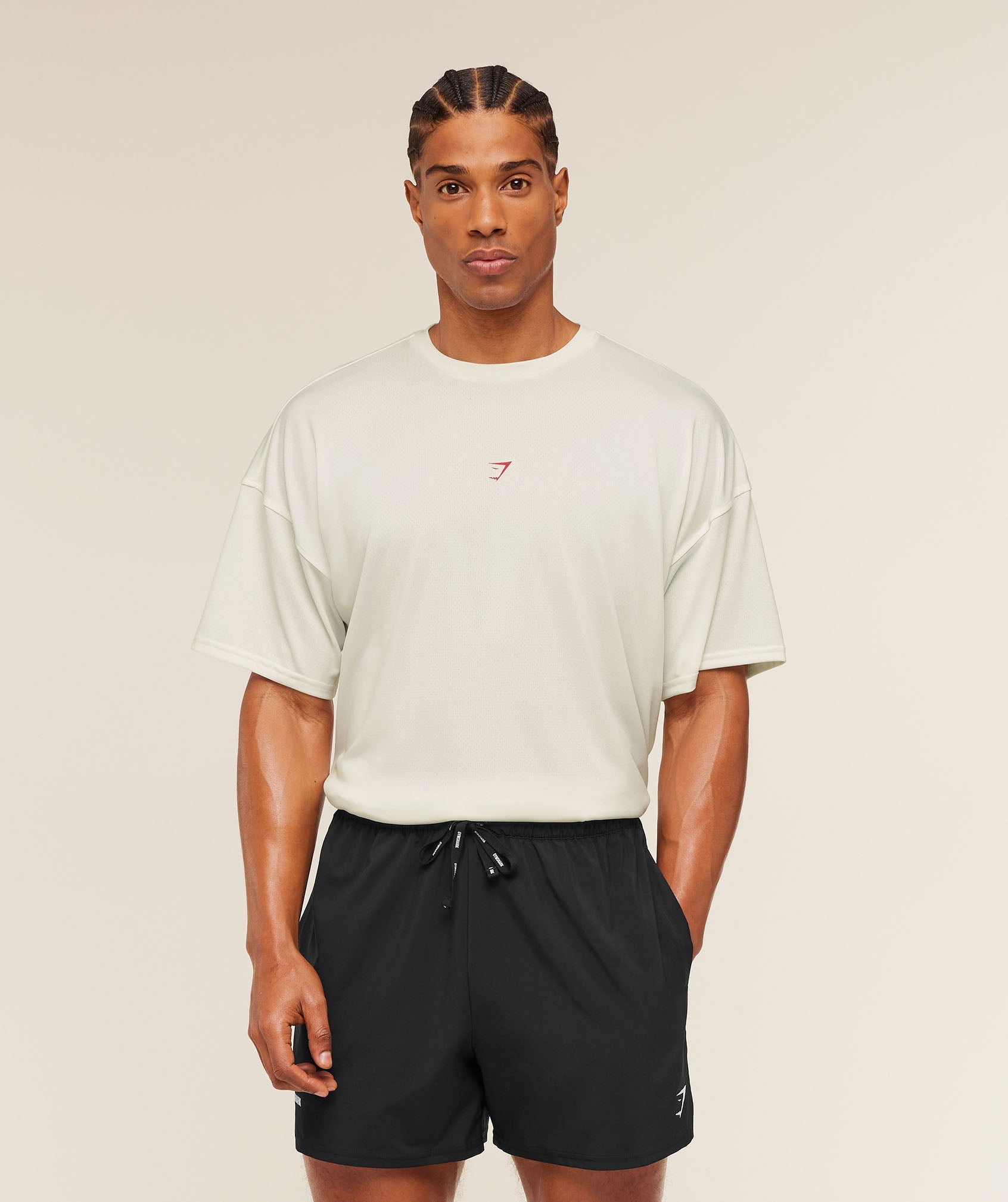 Gymshark GSCC Graphic T-Shirt 'Soft White'