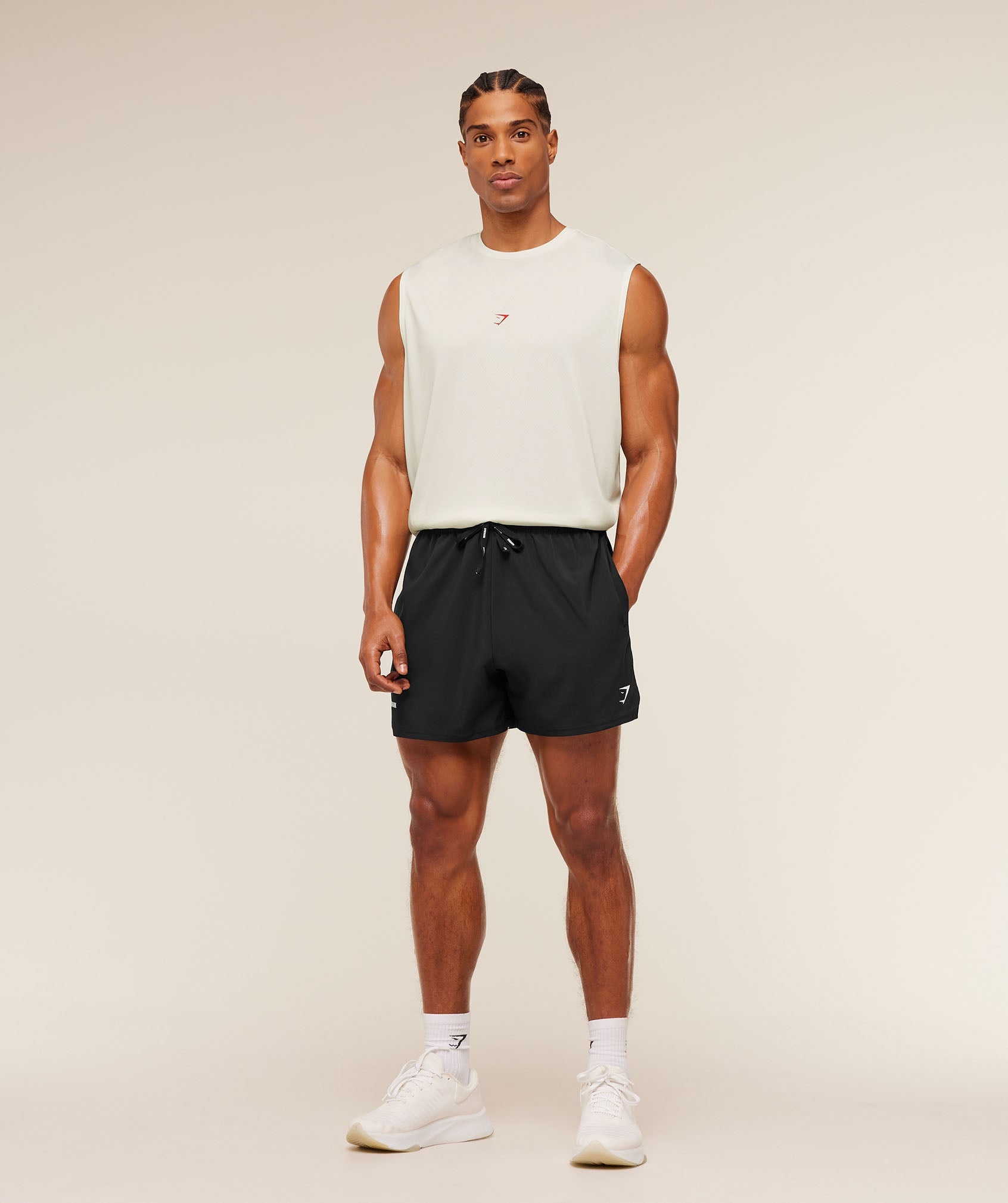 Gymshark GSCC Graphic Tank 'Soft White'