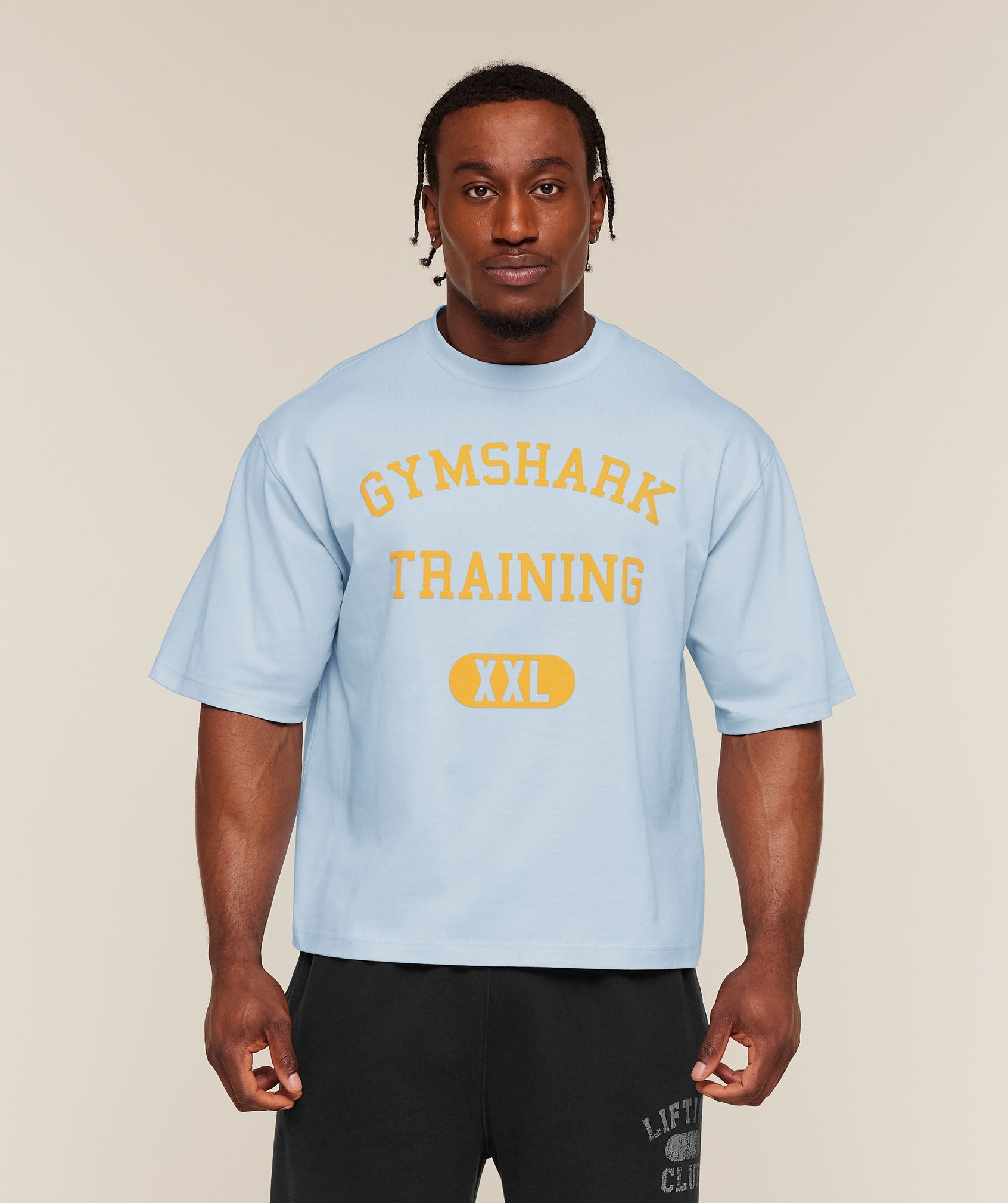 Gymshark Gymshark Training Graphic T-Shirt 'Chilled Blue'
