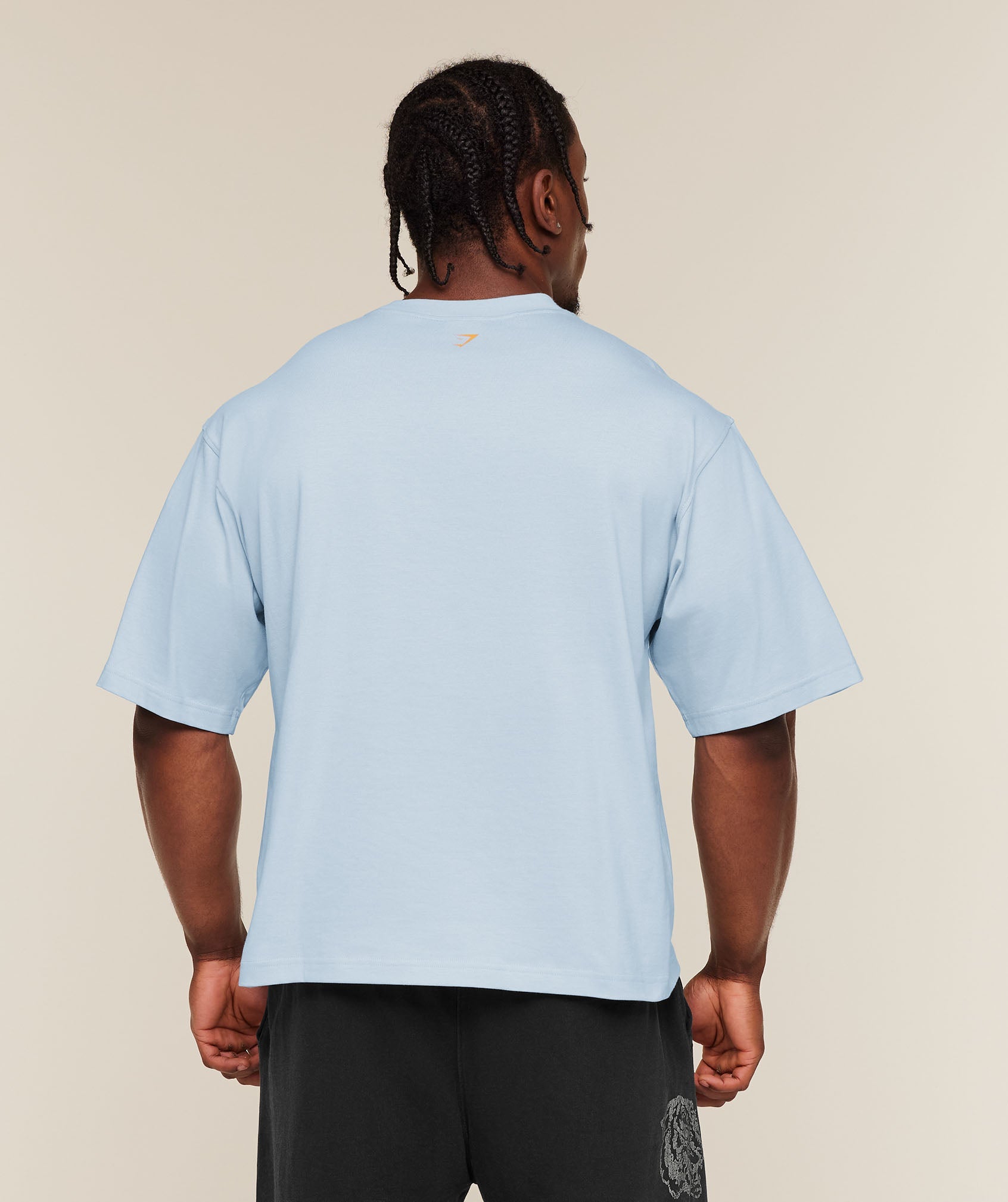 Gymshark Gymshark Training Graphic T-Shirt 'Chilled Blue'