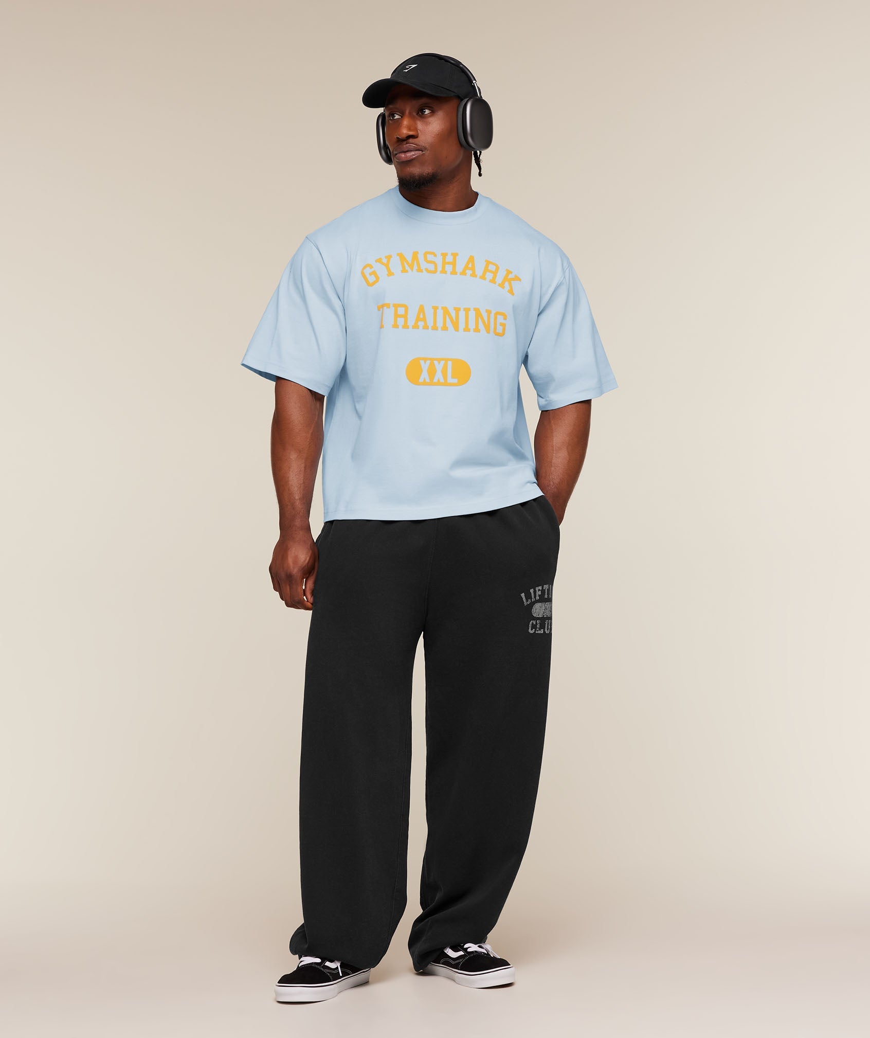 Gymshark Gymshark Training Graphic T-Shirt 'Chilled Blue'