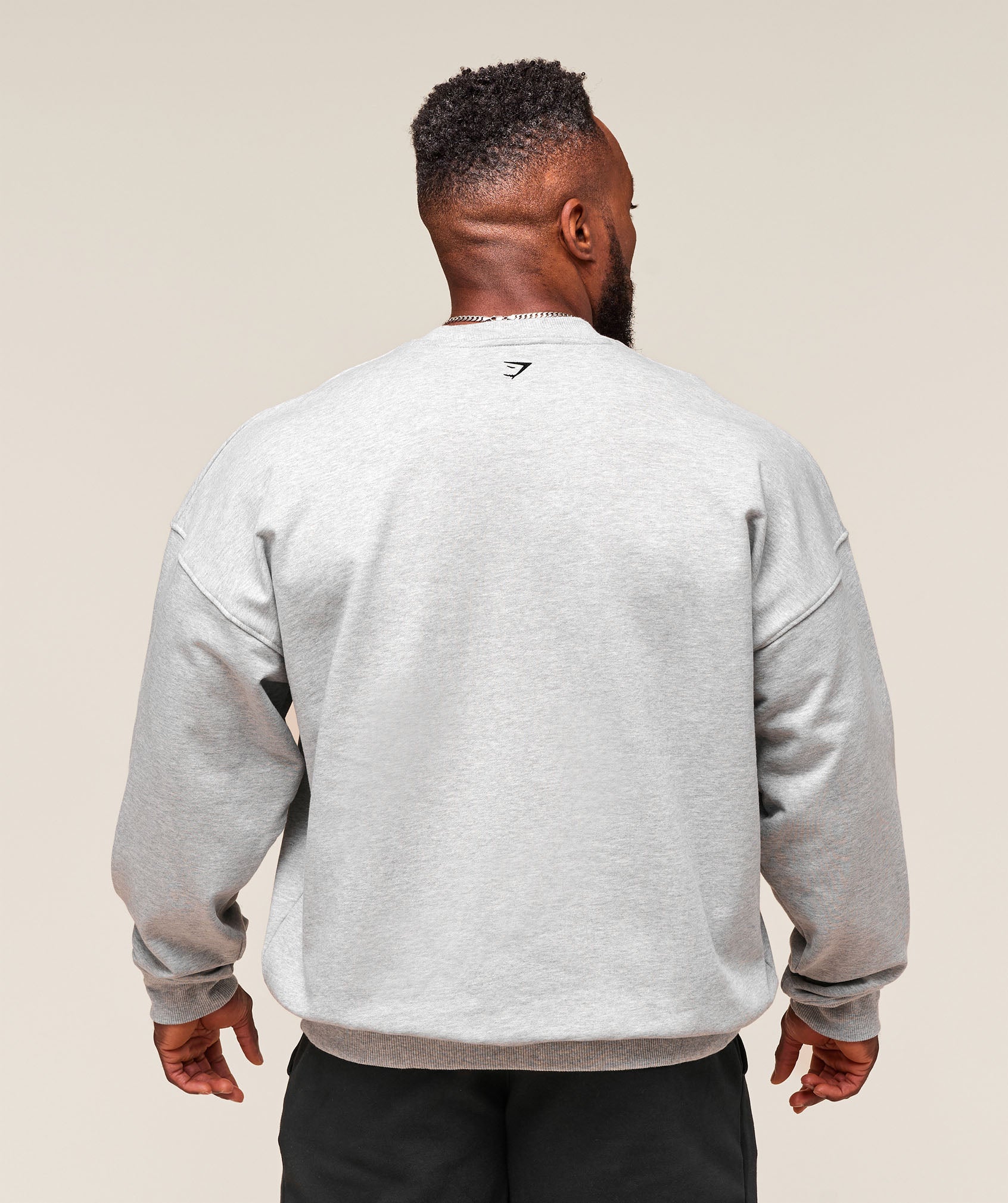 Gymshark We Do Gym Crew 'Light Grey Core Marl'