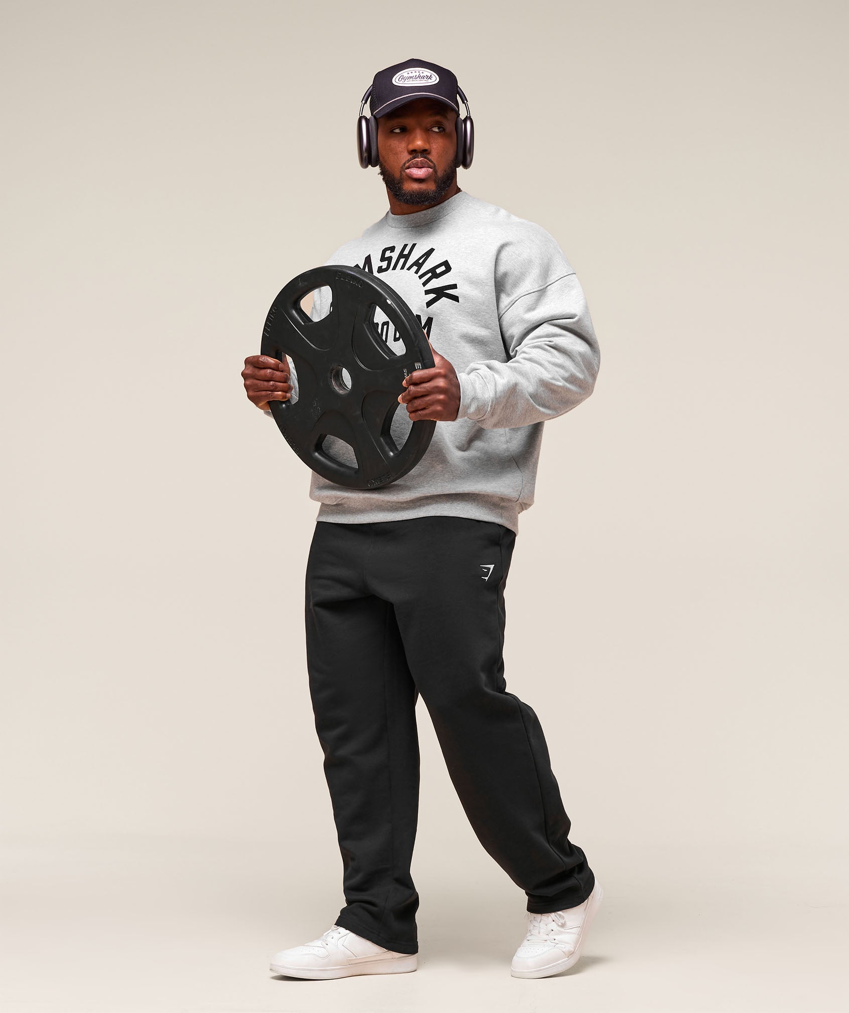 Gymshark We Do Gym Crew 'Light Grey Core Marl'