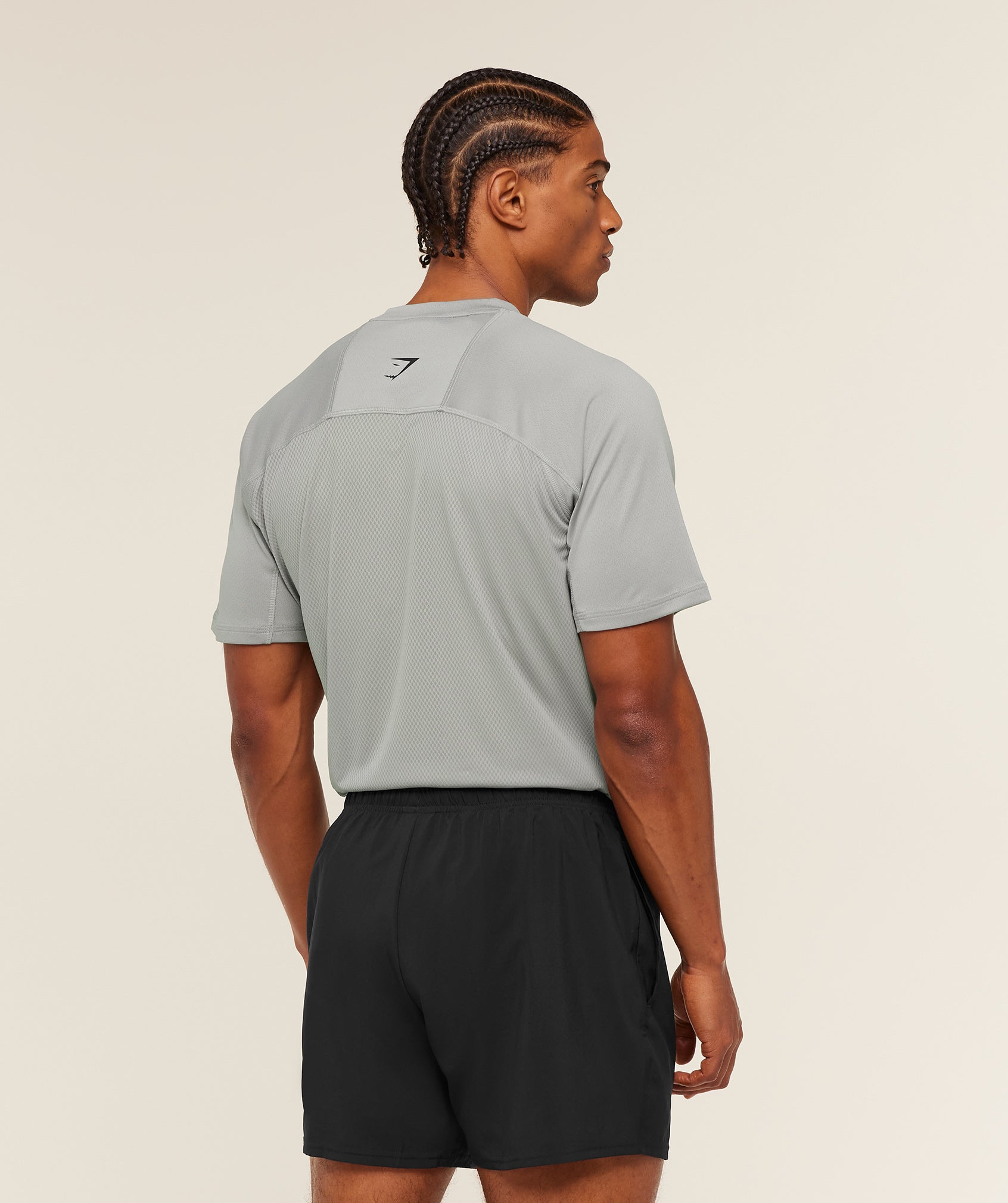 Gymshark Train T-Shirt 'Smokey Grey'
