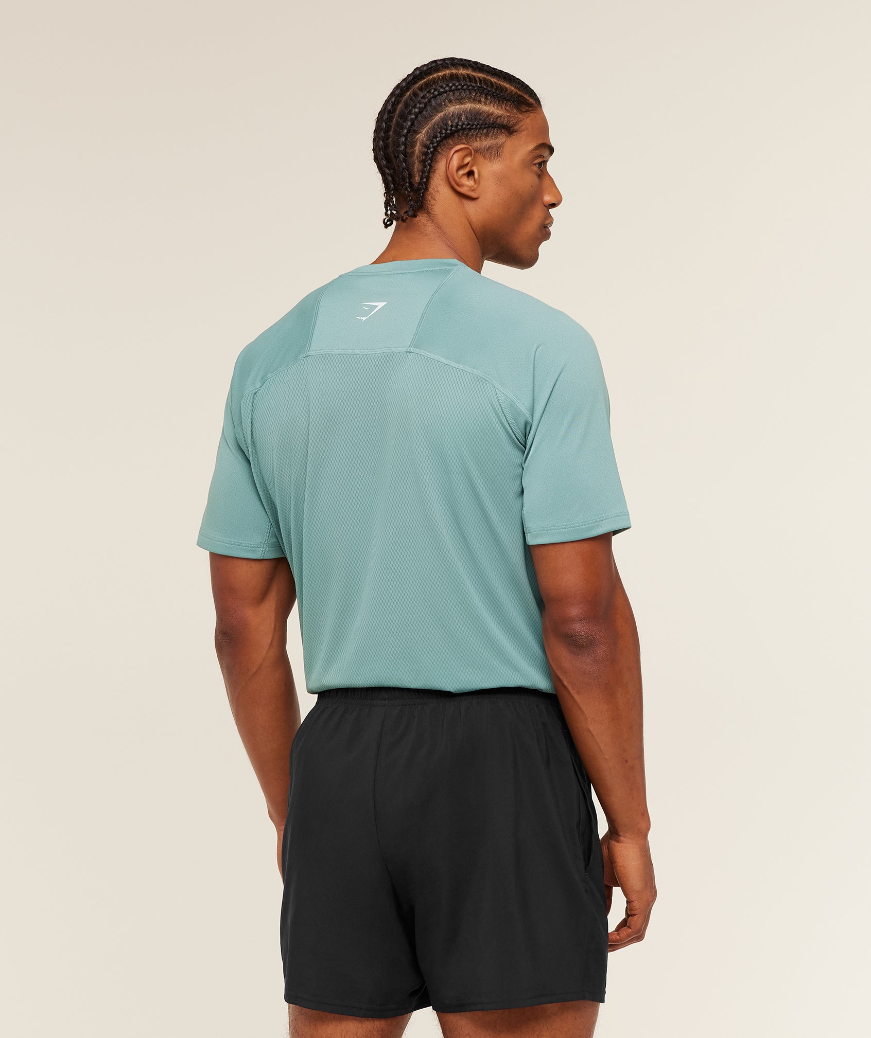 Gymshark Train T-Shirt 'Storm Blue'