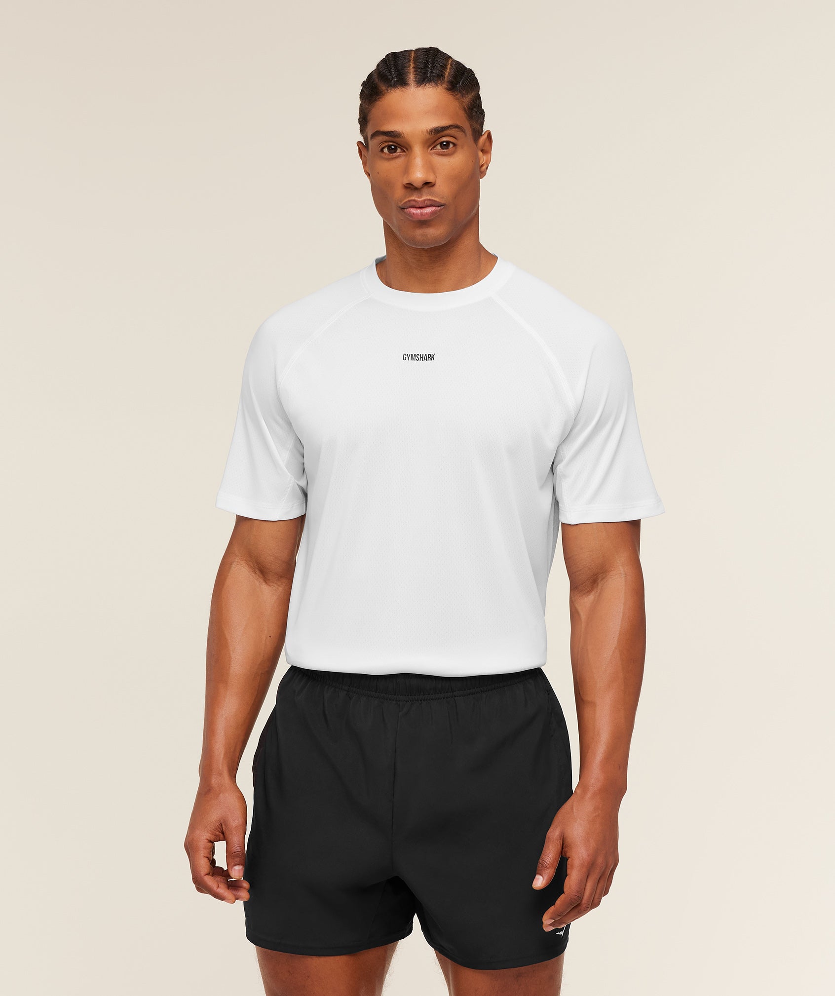 Gymshark Train T-Shirt 'White'