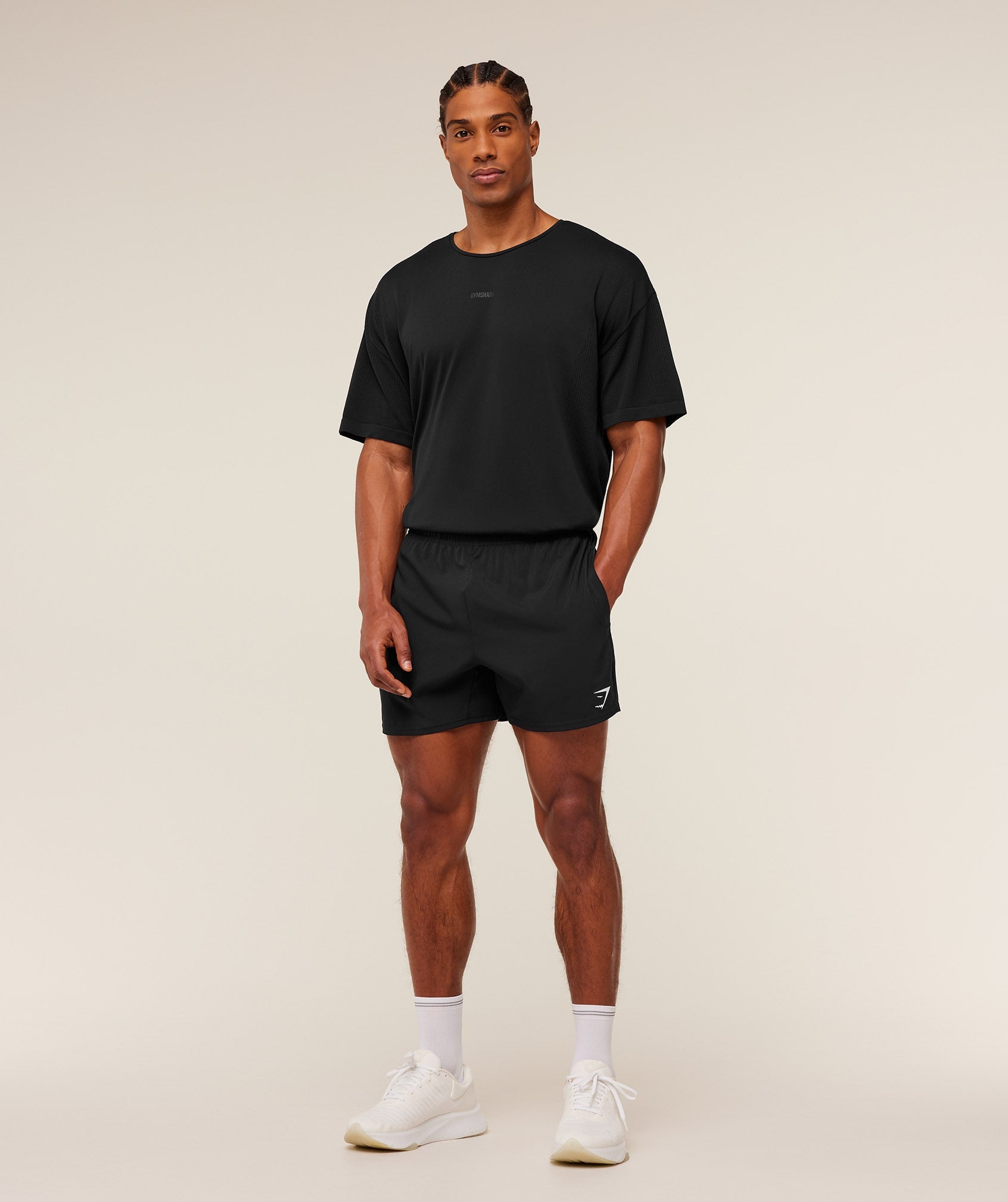 Gymshark Distance Seamless T-Shirt 'Black'