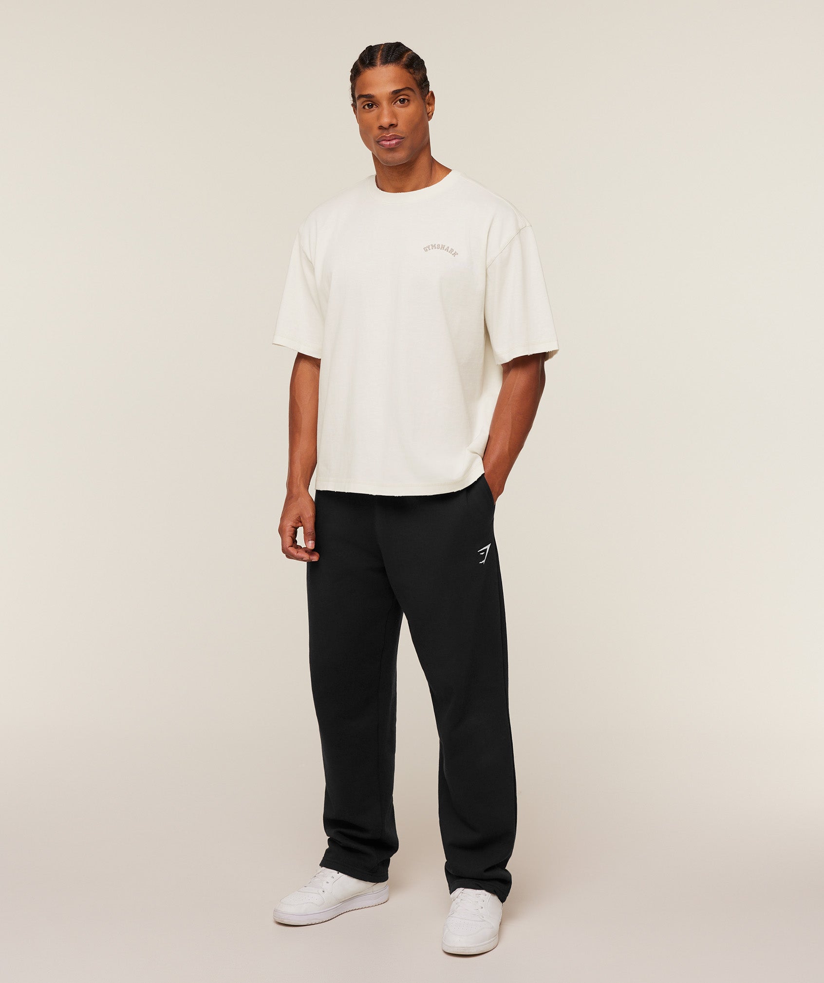 Gymshark Re-Rack T-Shirt 'GS Soft White'