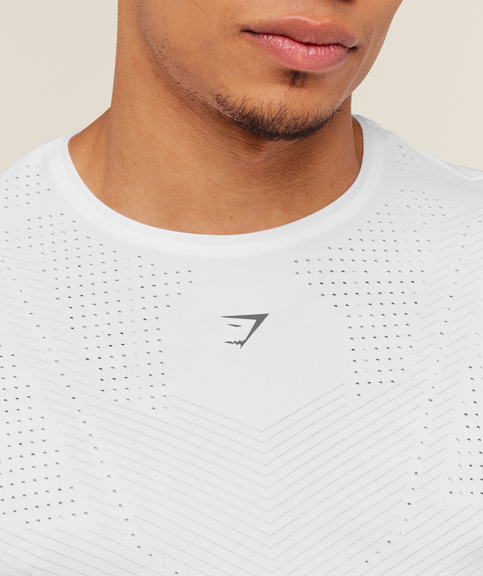 Gymshark Seamless Running T-Shirt 'GS White'
