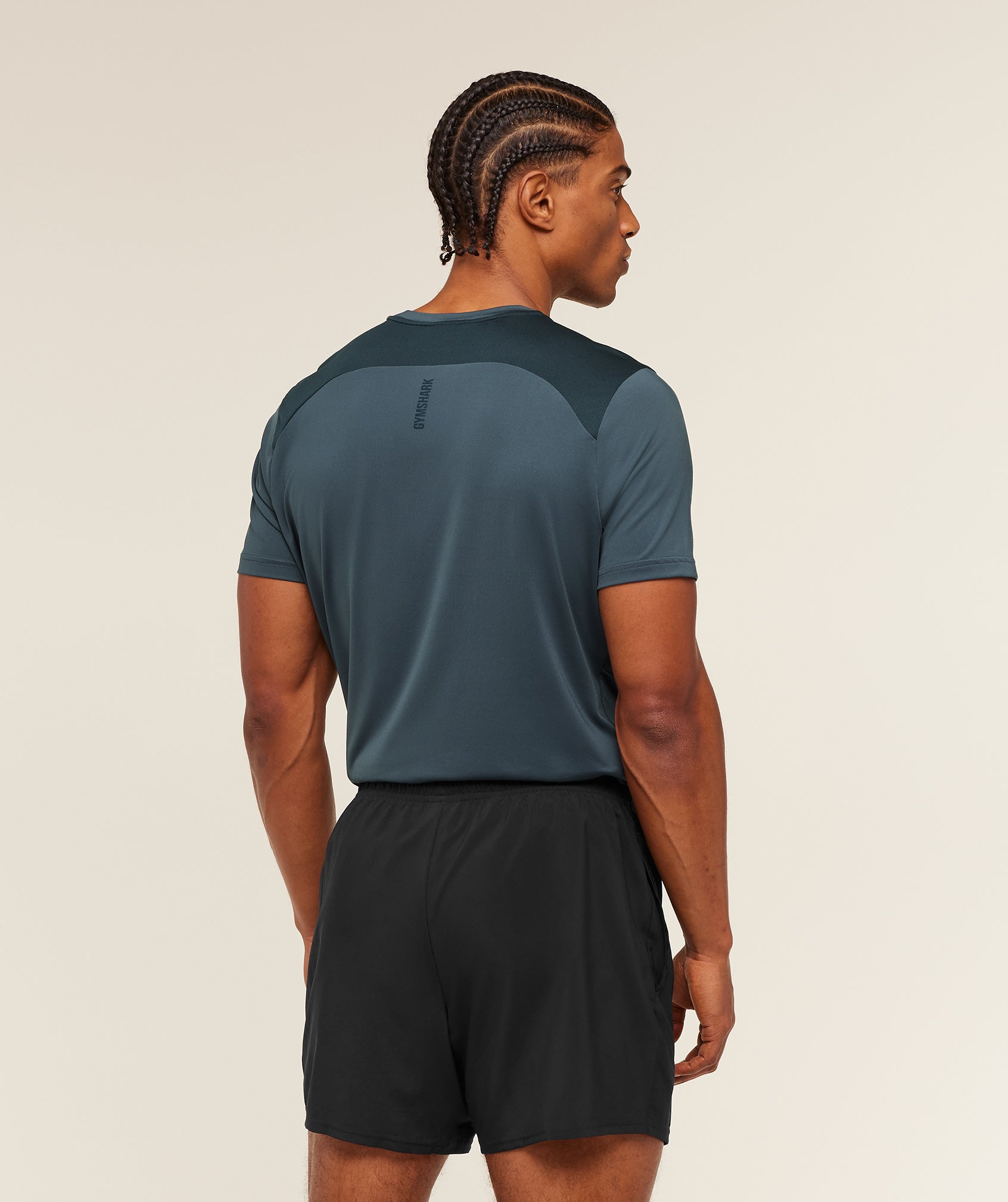 Gymshark Sport T-Shirt 'Stealth Blue Deep Petrol Blue'