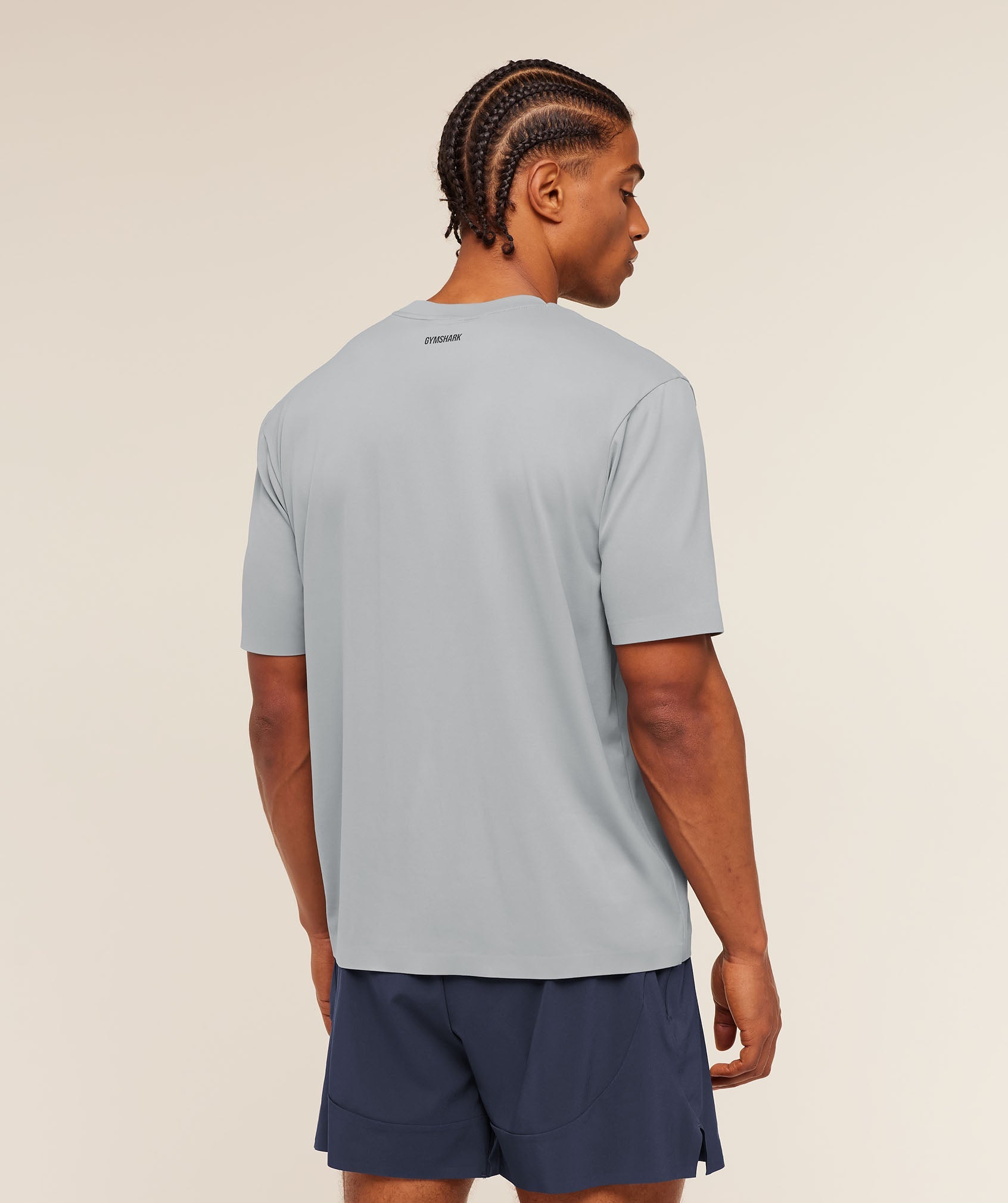 Gymshark Evolve T-Shirt 'Denim Grey'